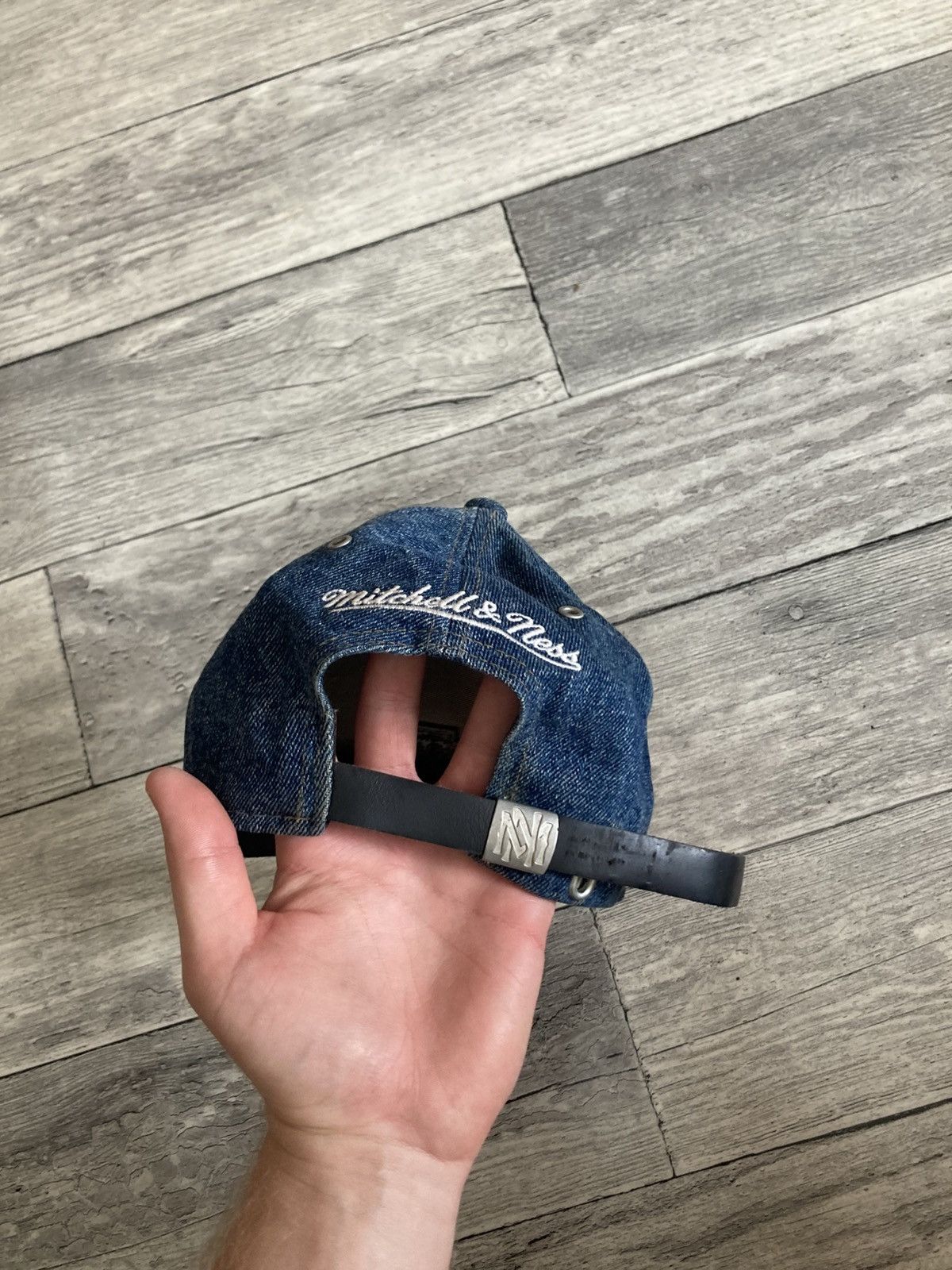 Mitchell & Ness Mitchell&ness Los Angeles kings NHL denim Jeans hat cap y2k Size ONE SIZE - 4 Thumbnail