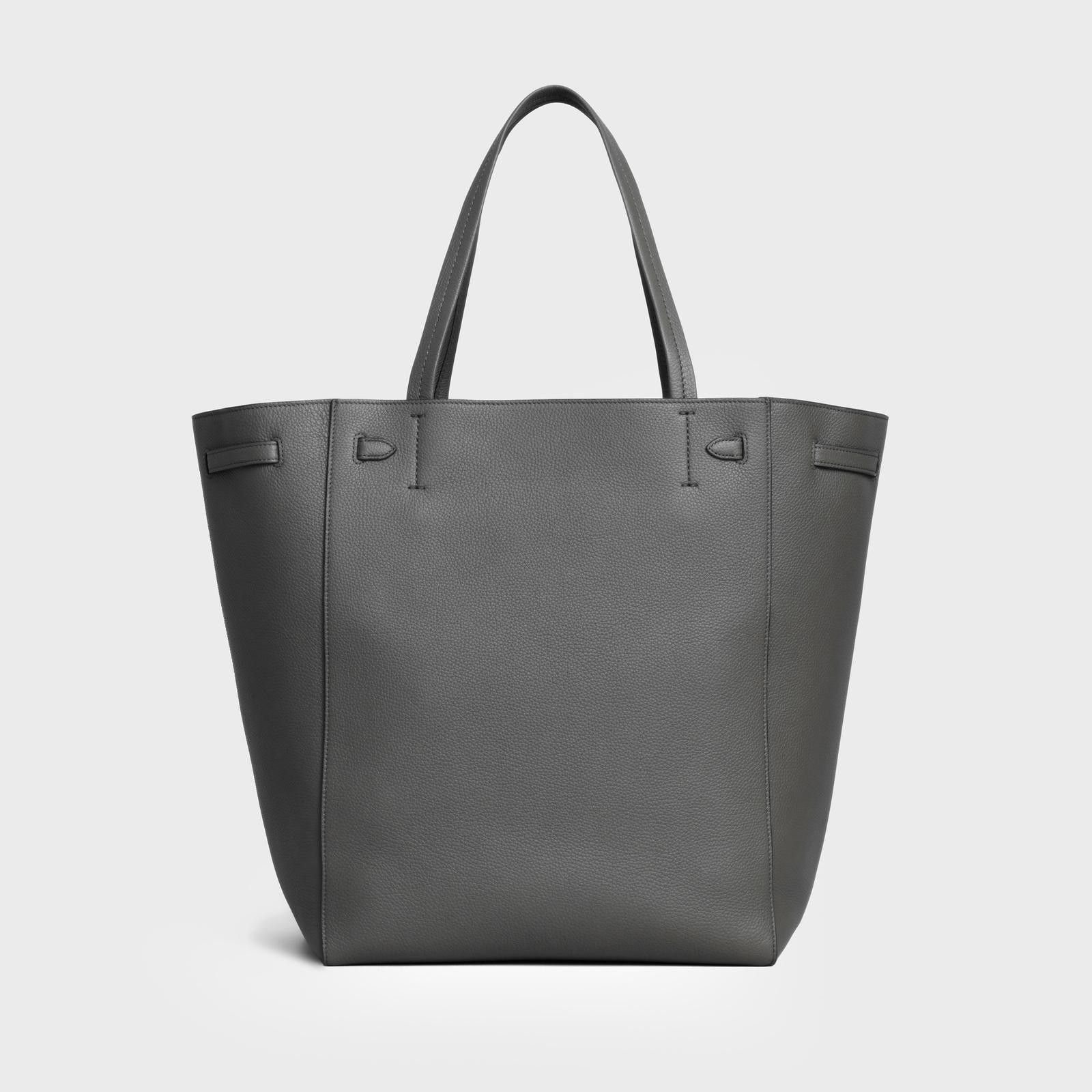 Celine o1bcso1str1024 Size: OS / Cabas Medium Tote Bag in Grey Size ONE SIZE - 3 Thumbnail