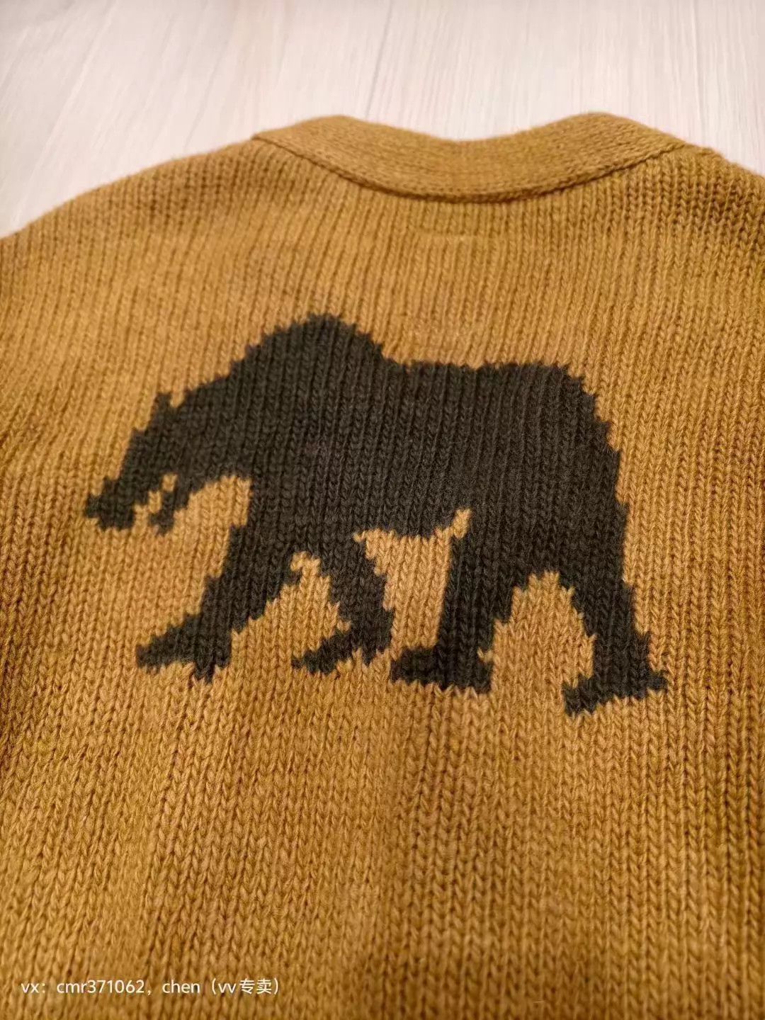 Visvim visvim 18aw spot selmer long cardigan uneven mustard 2 95new Size US M / EU 48-50 / 2 - 7 Thumbnail