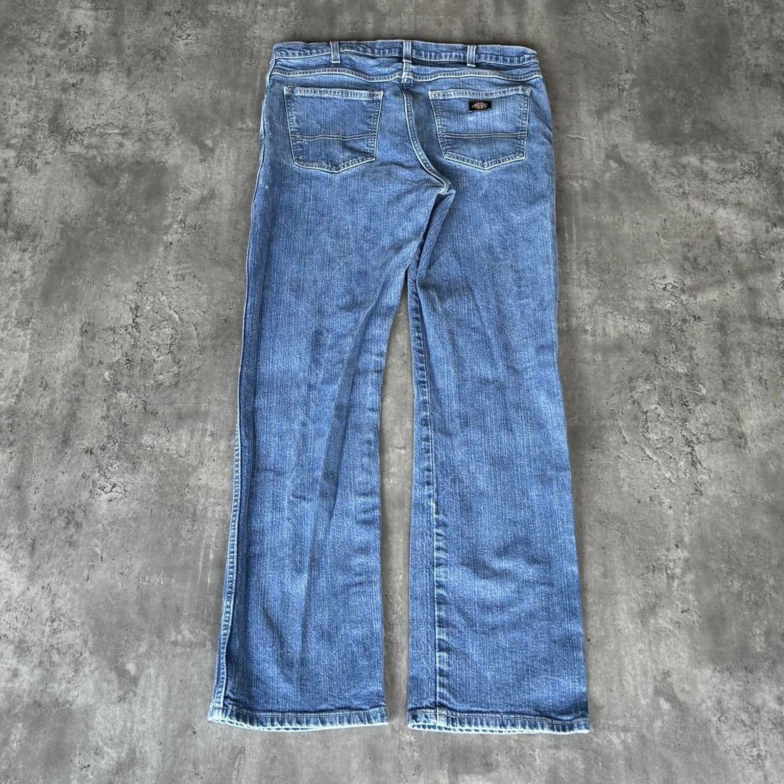 Carhartt × Dickies × Vintage Vintage Y2K Carhartt Style Carpenter Skater Denim Jeans Size US 35 - 1 Thumbnail