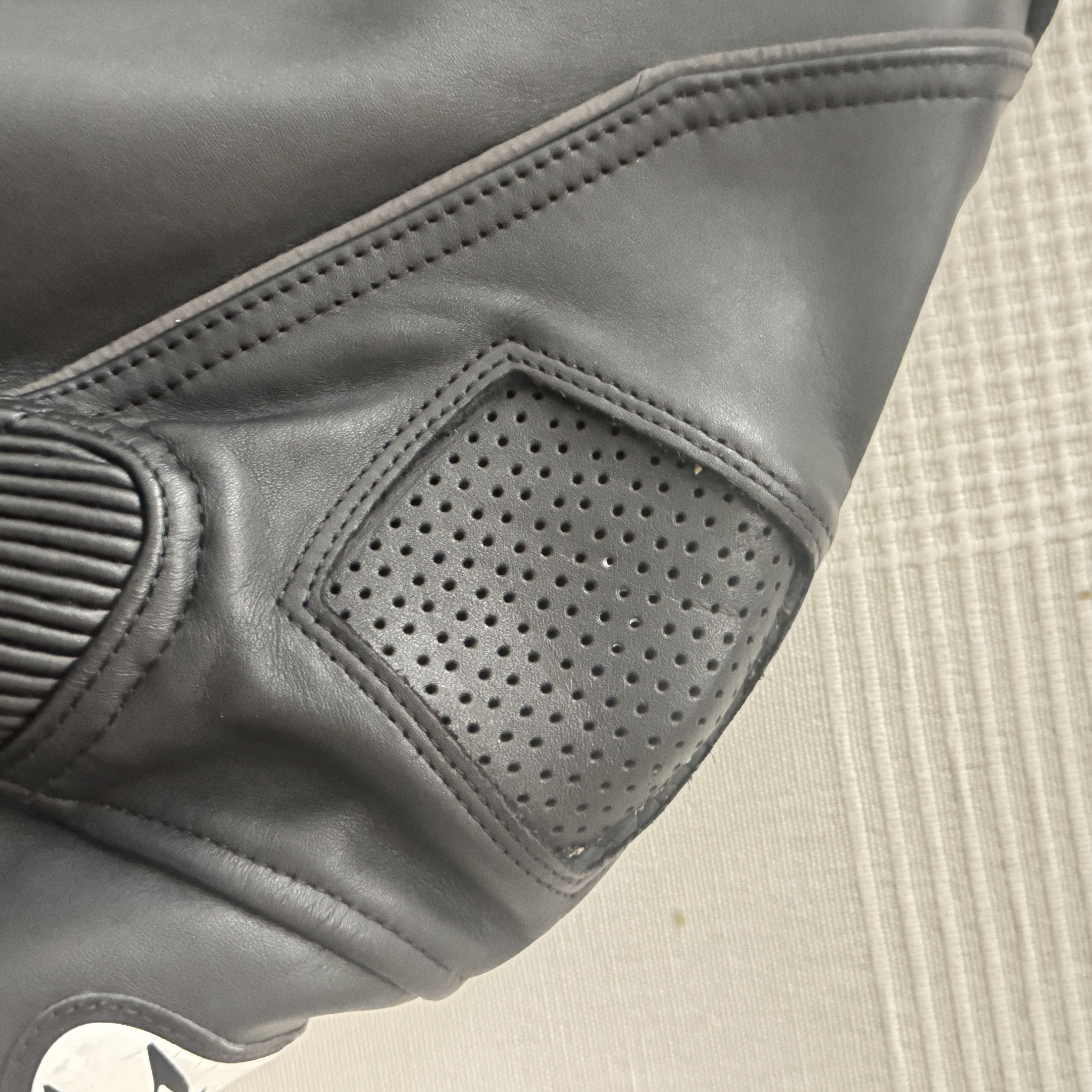 Joe Rocket Joe Rocket Jordan Motorsports Leather Motorcycle Jacket Size US M / EU 48-50 / 2 - 19 Thumbnail