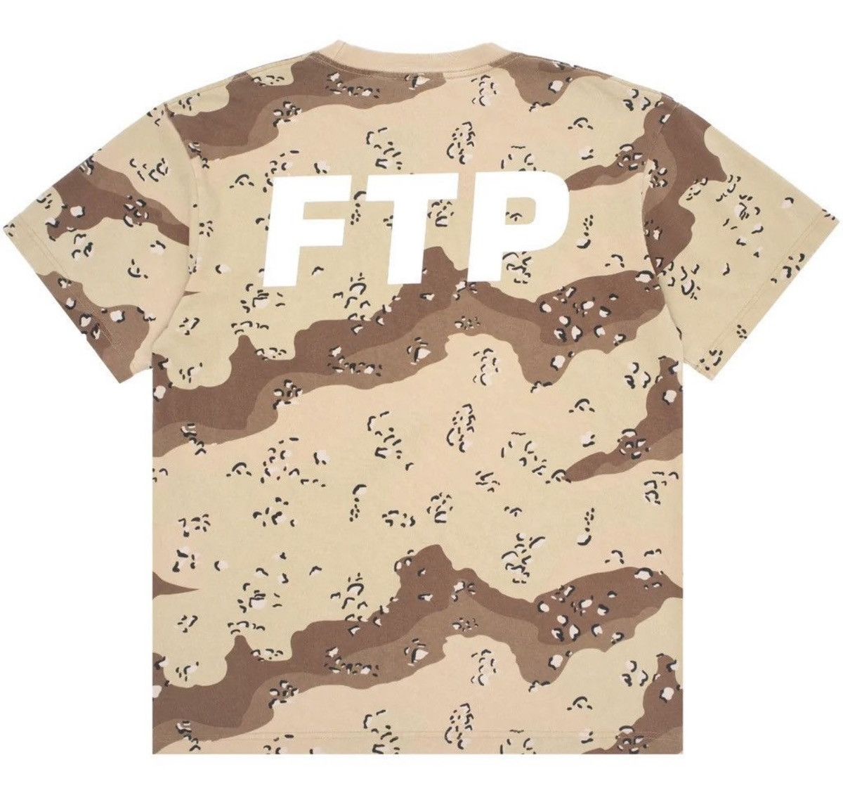 Fuck The Population FTP DESERT CAMO LOGO TEE (MEDIUM) Size US M / EU 48-50 / 2 - 2 Thumbnail