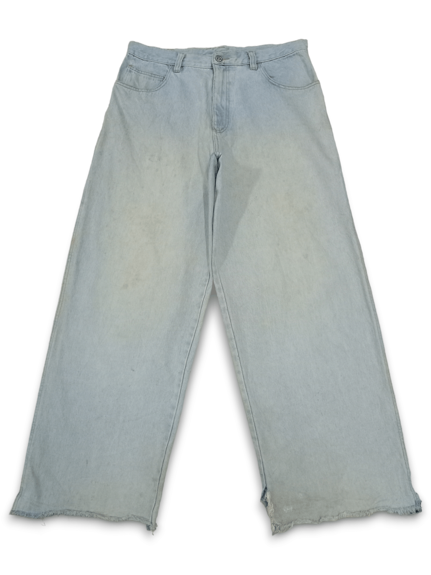 Japanese Brand Vintage Japanese Brand Dirt Washed Distressed Baggy Jeans Size US 36 / EU 52 - 1 Thumbnail