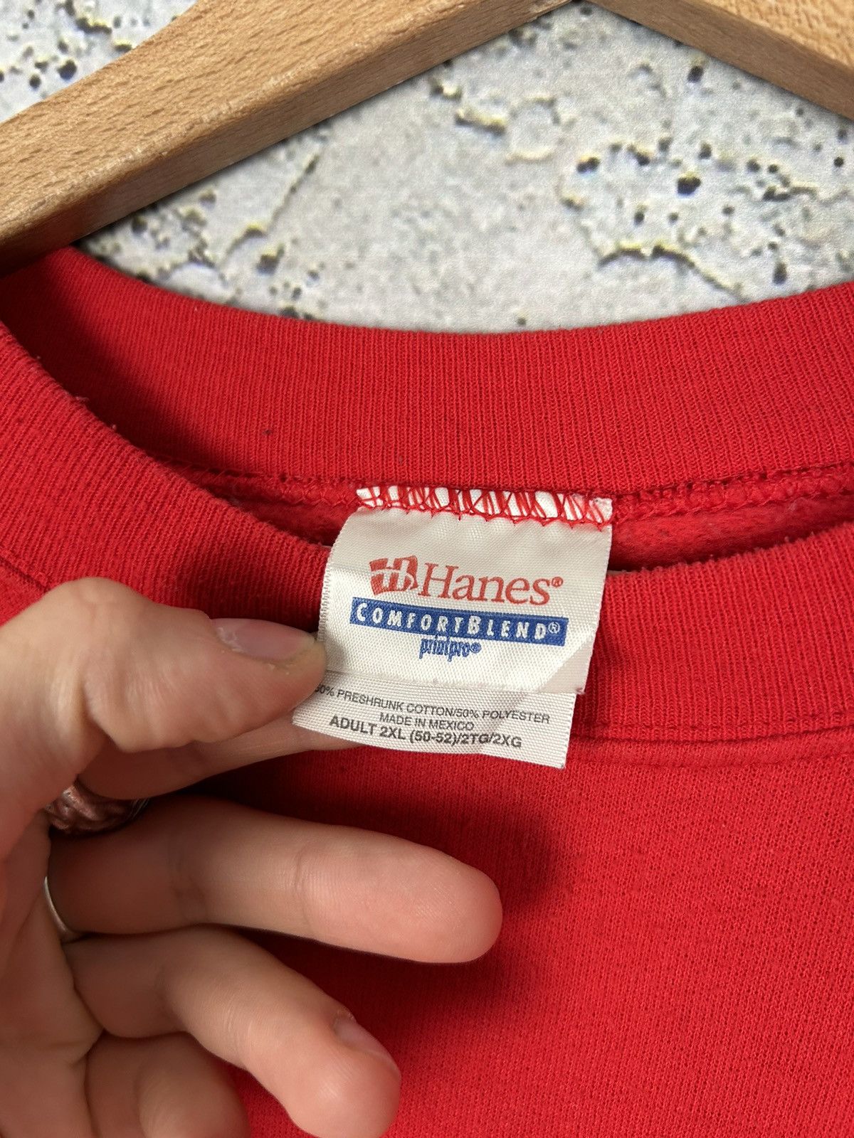 Other Vintage Holiday Brass Saint Luis Red Crewneck Boxy 90s Size US XXL / EU 58 / 5 - 4 Thumbnail