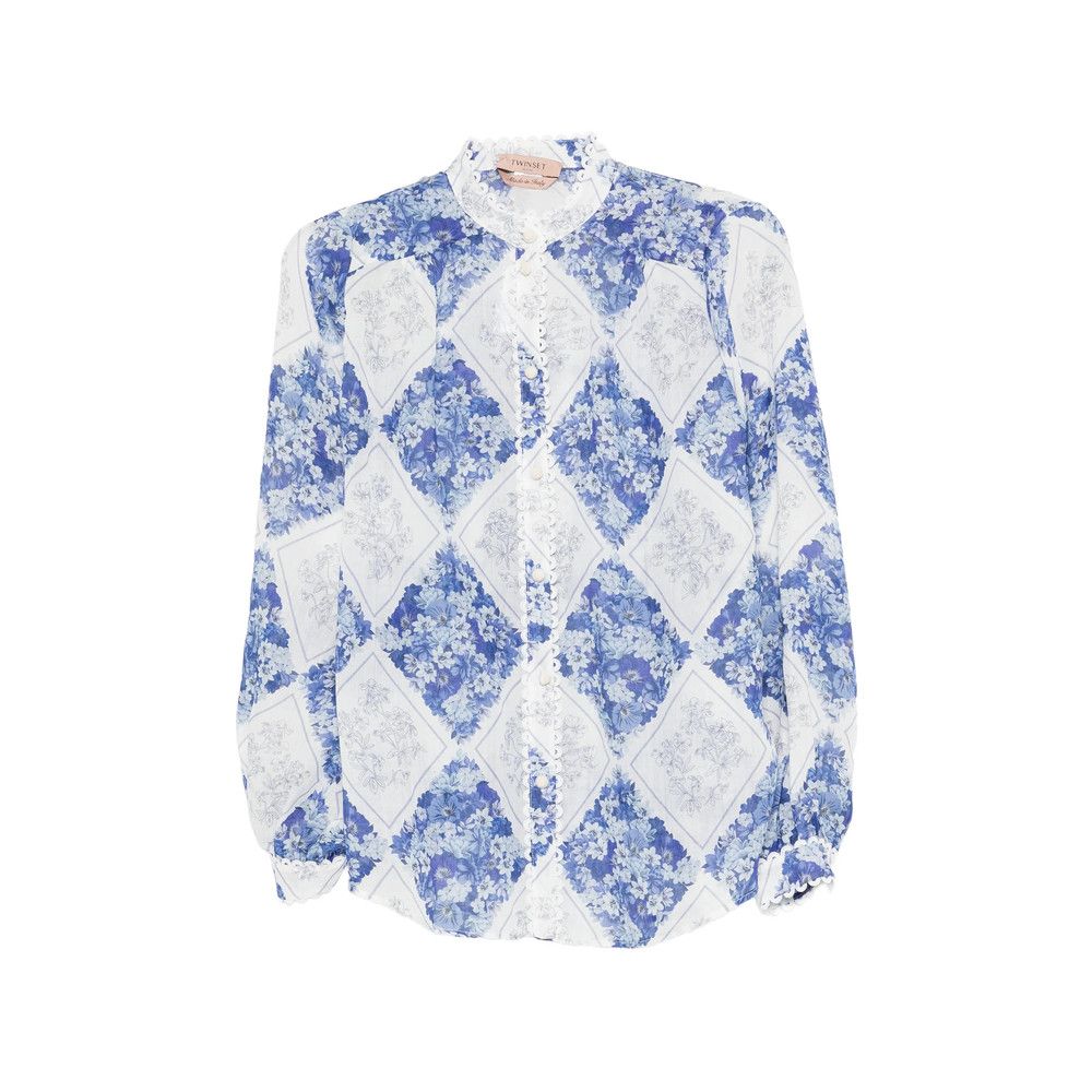 TWINSET Twinset BLUE Tops - Blouses Size S / US 4 / IT 40 - 1 Thumbnail