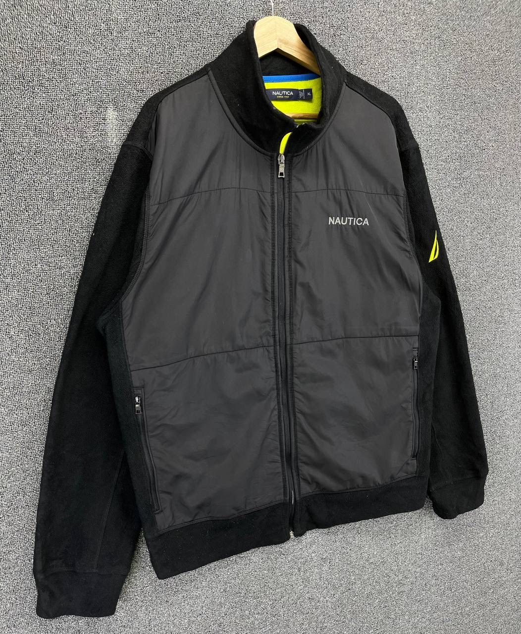 Nautica Vintage Nautica Fleece Jacket Size US XL / EU 56 / 4 - 2 Thumbnail