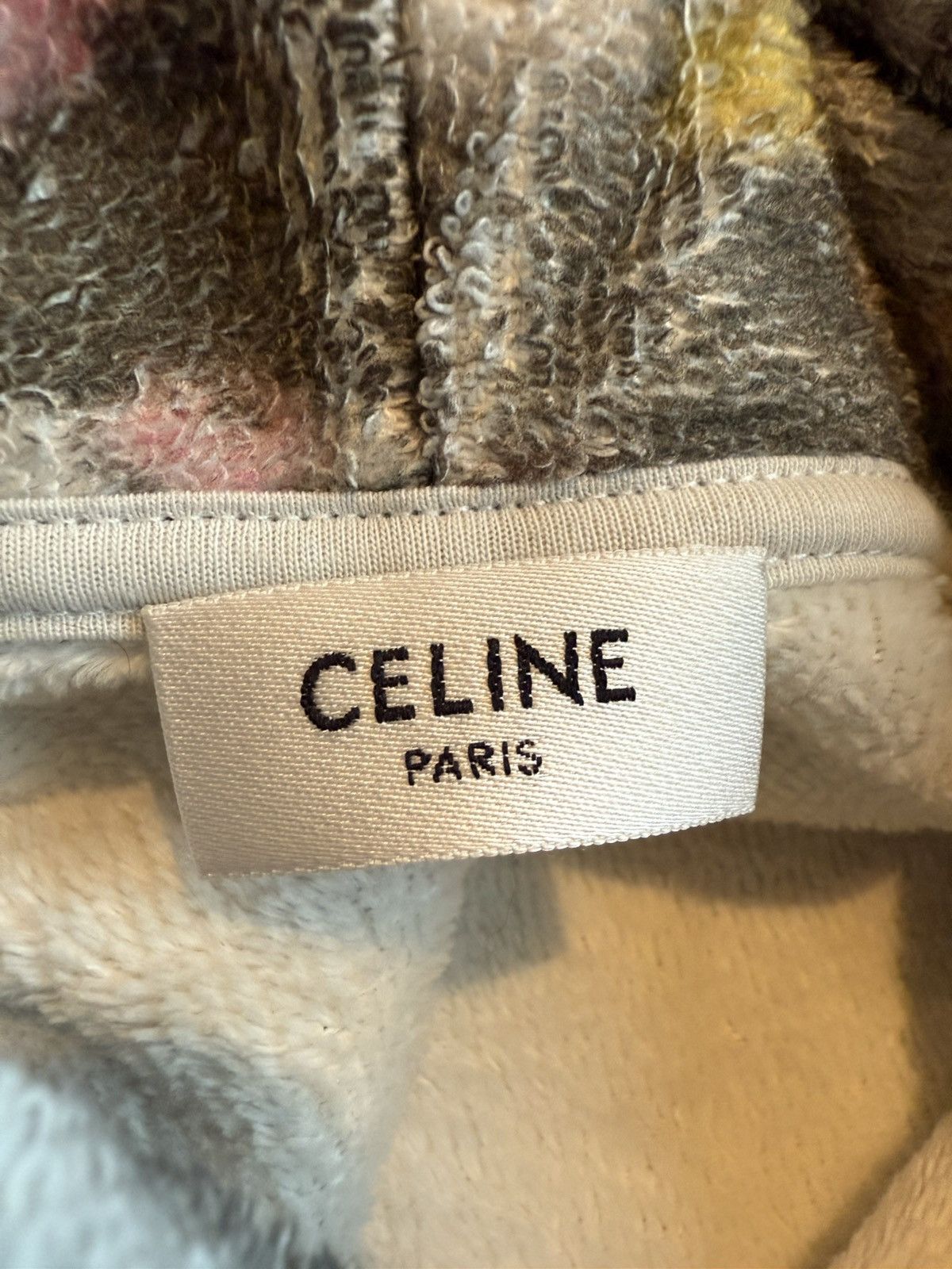 Celine $2.15k SS24 Celine tie dye tracksuit hoodie shorts Hedi Size US L / EU 52-54 / 3 - 23 Thumbnail