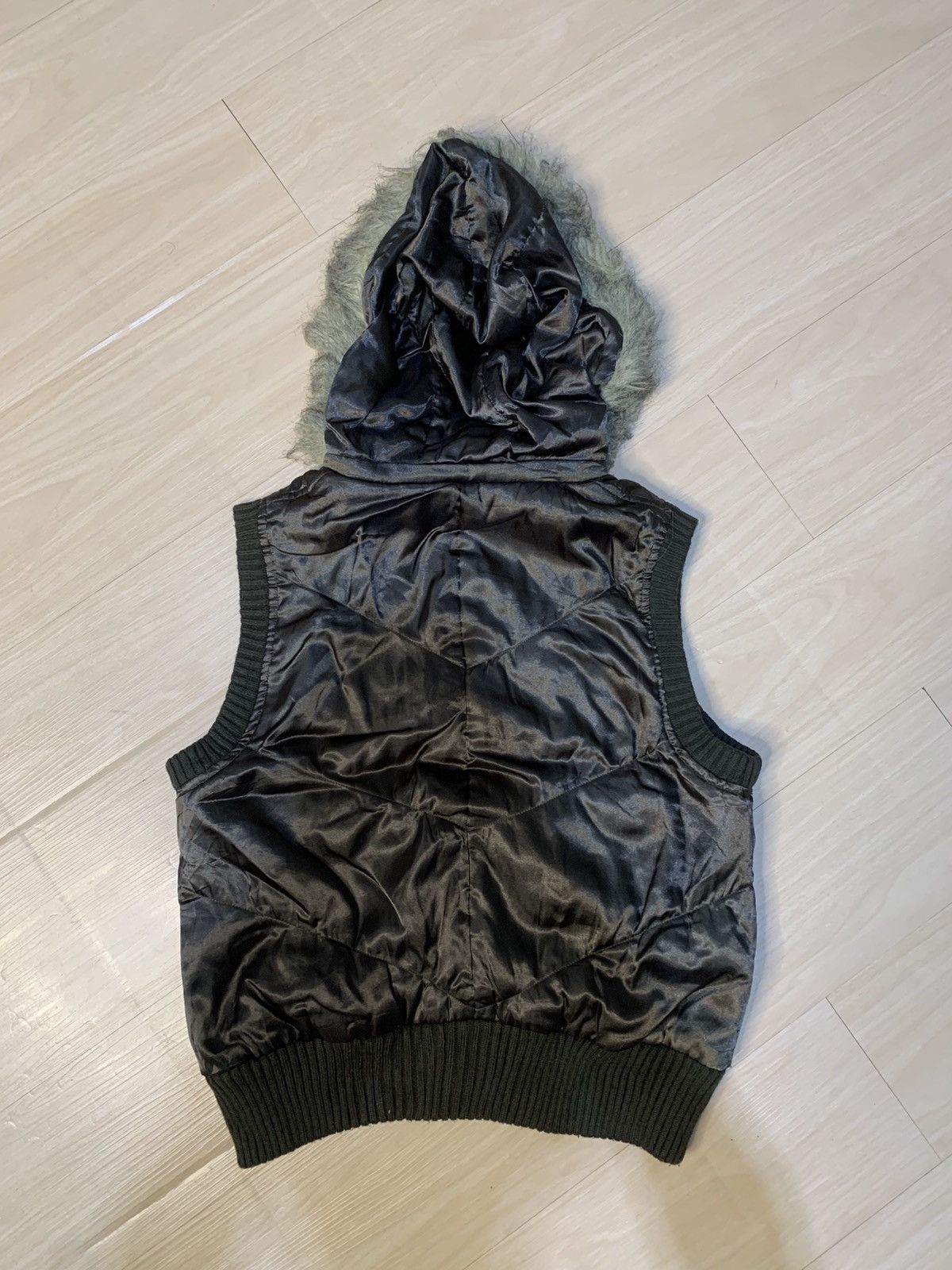Le Grande Bleu (L.G.B.) Y2K jasper MINX Puffer Fur Vest Size US L / EU 52-54 / 3 - 6 Thumbnail