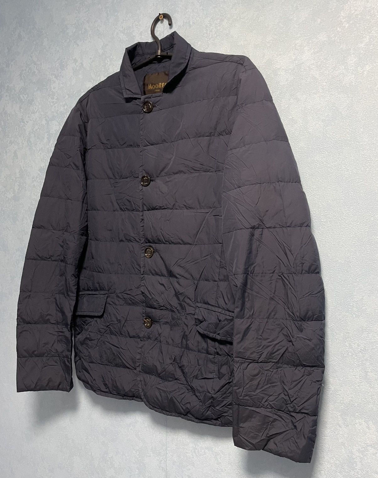 MooRER MooRER Verona Down Quilted Button Ups Designer Jacket Size US L / EU 52-54 / 3 - 3 Thumbnail