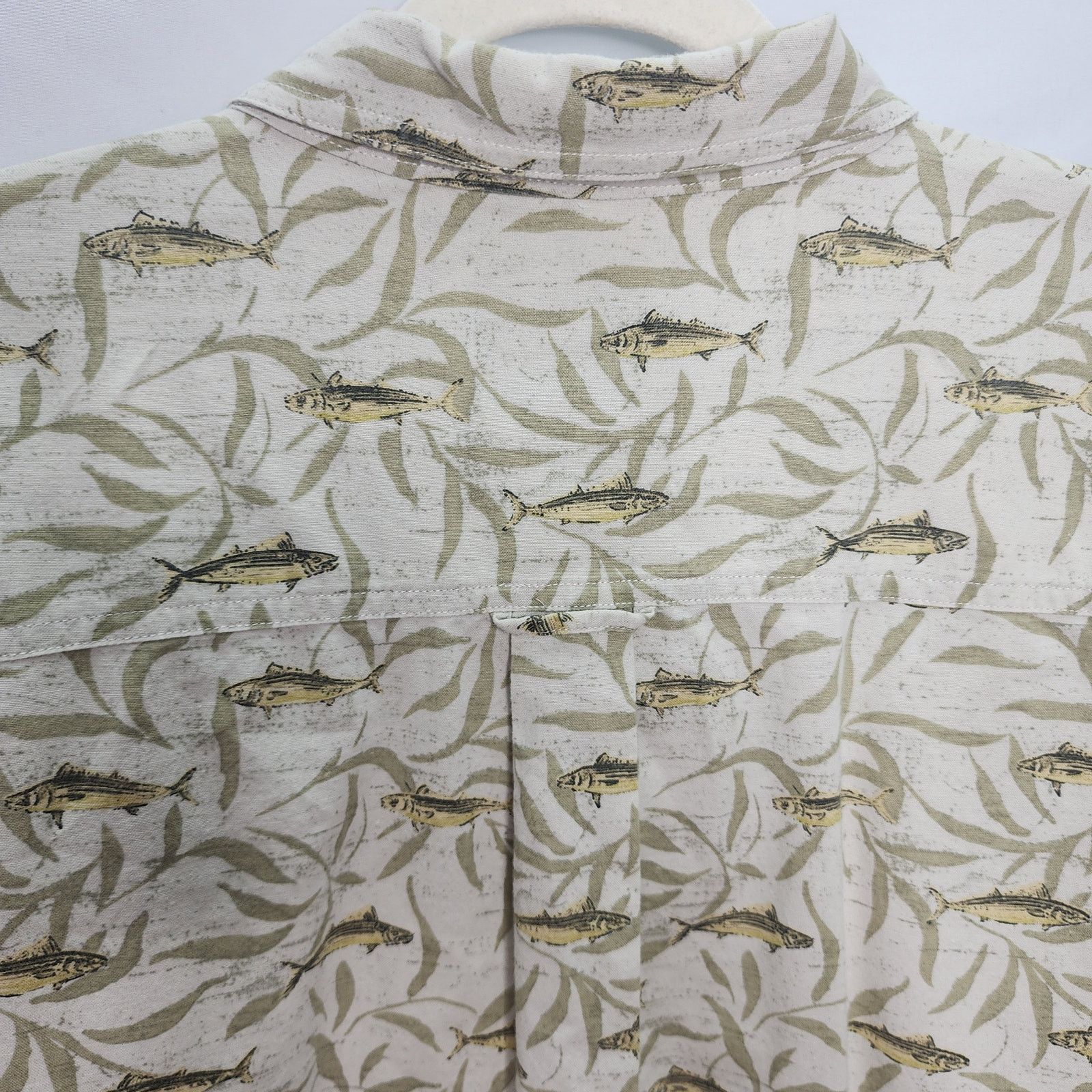 Other Woolrich Fish Print Short Sleeve Button Down Shirt Size US XL / EU 56 / 4 - 7 Thumbnail