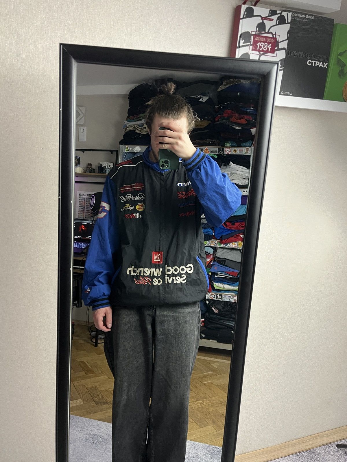 NASCAR Vintage 90’s NASCAR Goodwrench Dale Earnhardt Racing Jacket Size US L / EU 52-54 / 3 - 2 Thumbnail