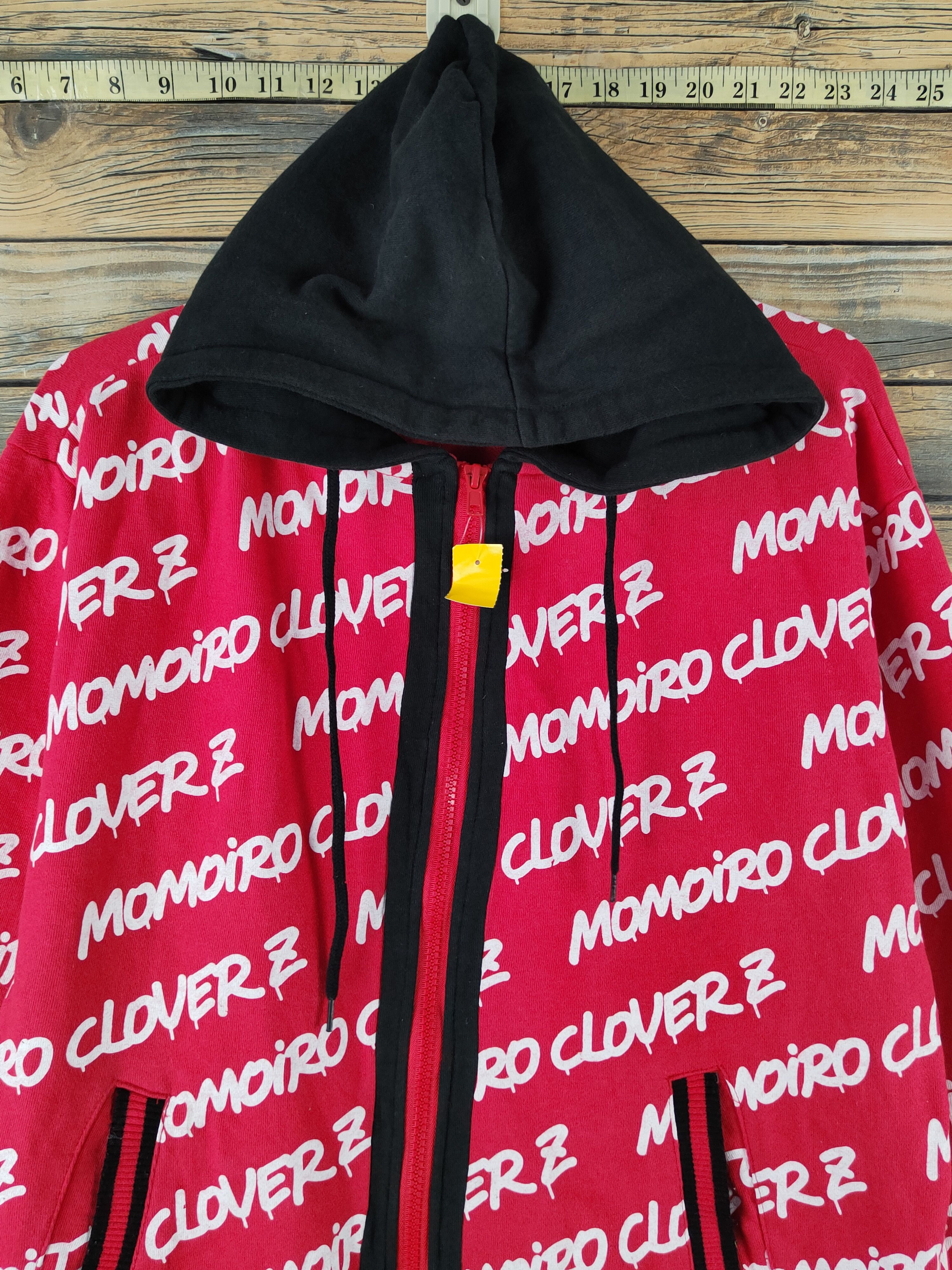 Anime DL Momoiro Clover Z Red Black Hoodie Sweaters #2495 Size US L / EU 52-54 / 3 - 2 Thumbnail