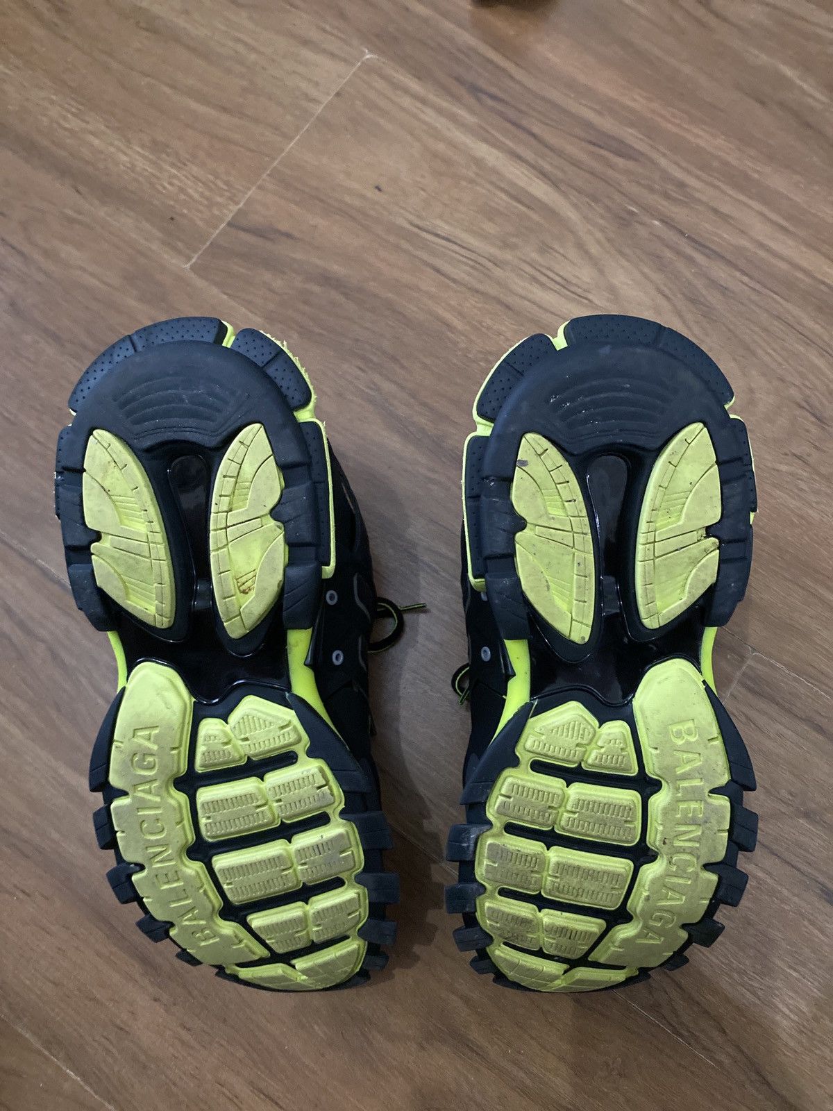 Balenciaga Balenciaga Track Sneaker Black Yellow Size US 10 / EU 43 - 5 Thumbnail