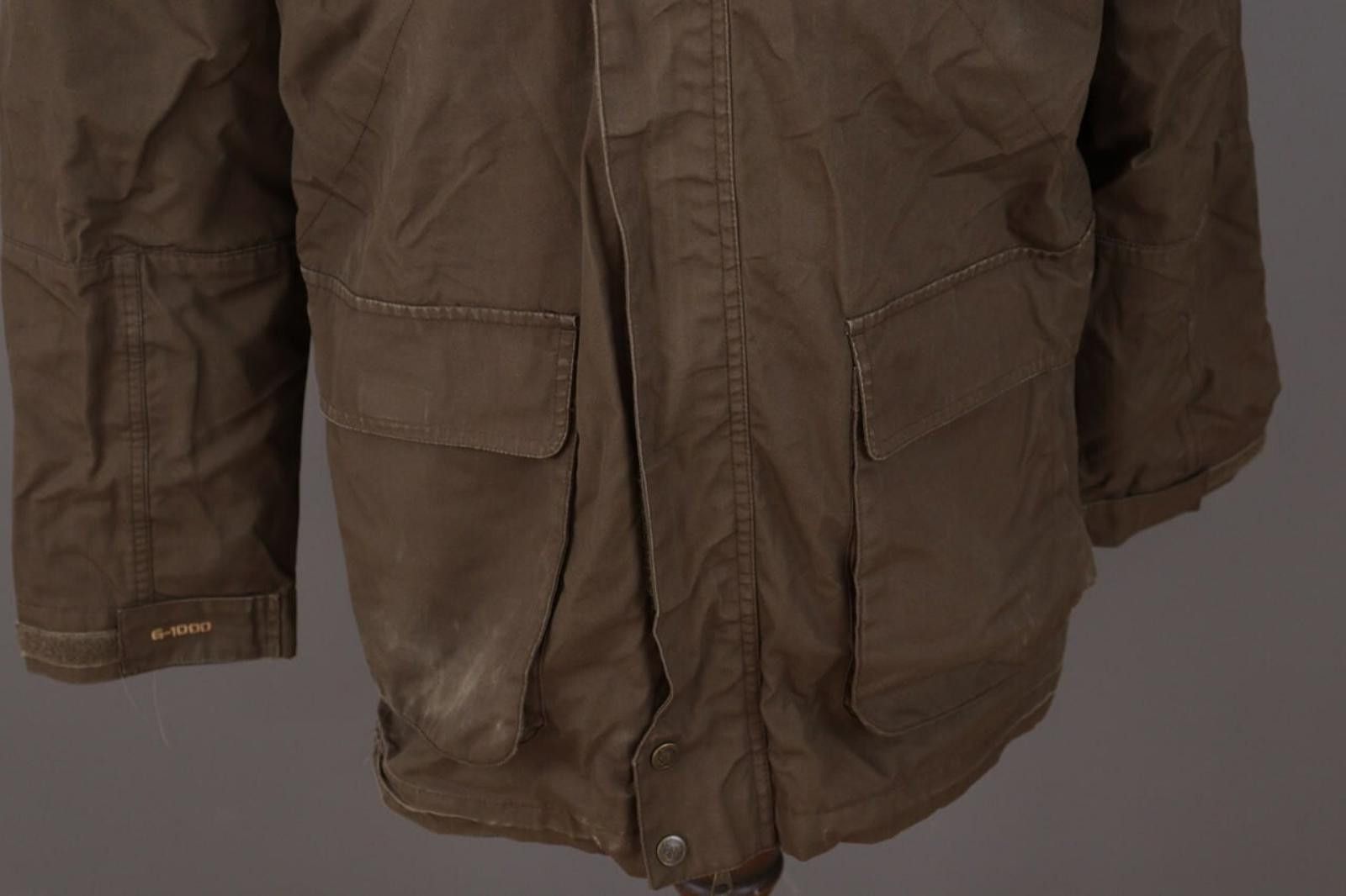 Fjallraven Fjall Raven G-1000 Brown Cargo Multipockets Hiking Jacket Size US M / EU 48-50 / 2 - 3 Thumbnail