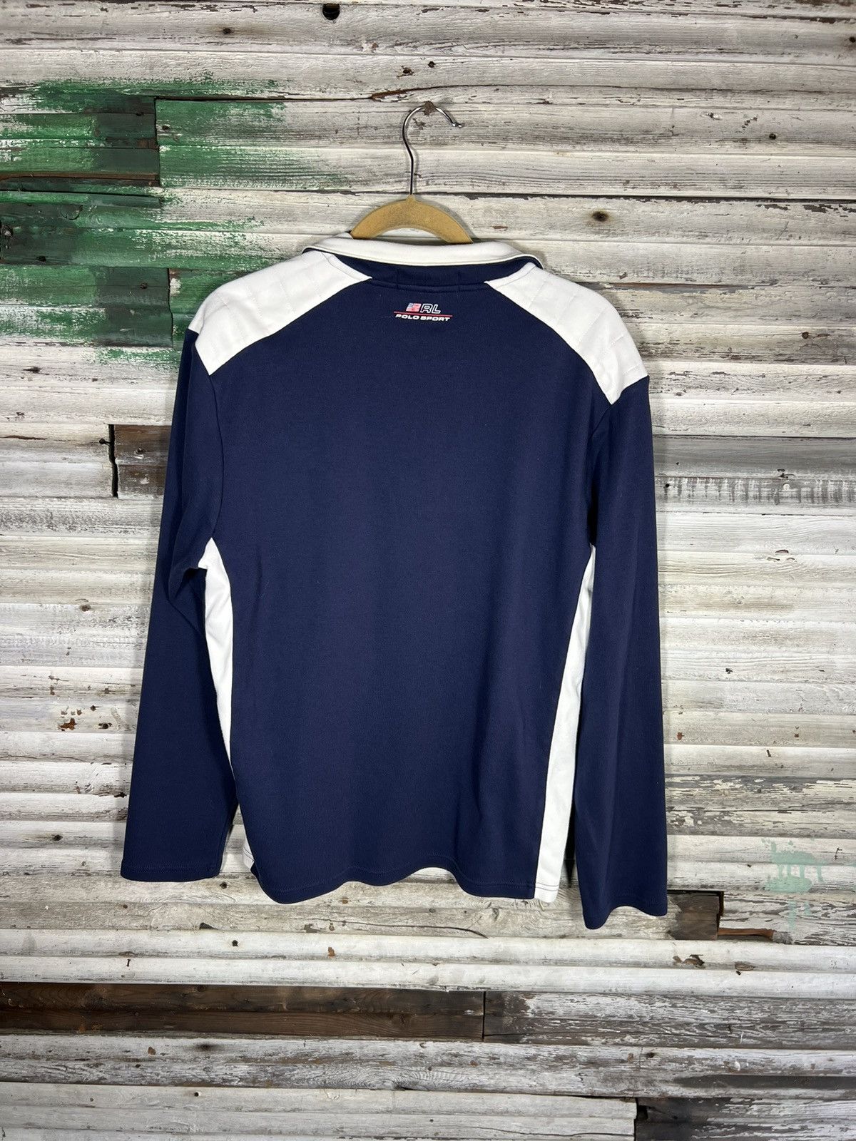 Polo Ralph Lauren × Vintage Vintage Polo Sport Track Jacket Size US L / EU 52-54 / 3 - 2 Thumbnail