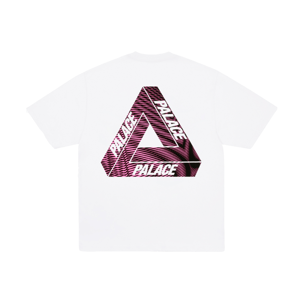 Palace Palace Tri-Vex Tee White/Pink • Medium Size US M / EU 48-50 / 2 - 1 Thumbnail