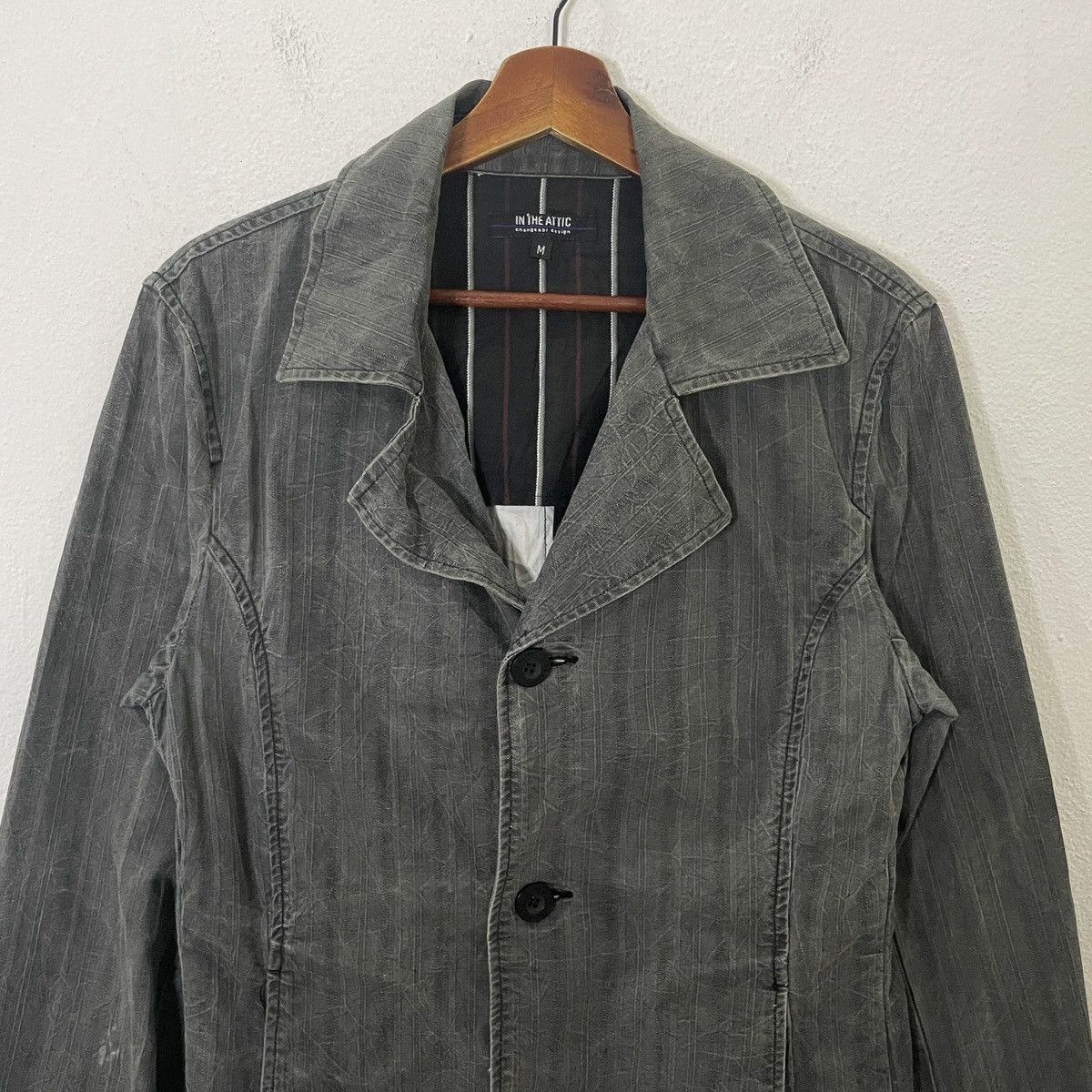 In The Attic Vintage In The Attic Stripe Coat Jacket Size US S / EU 44-46 / 1 - 4 Thumbnail