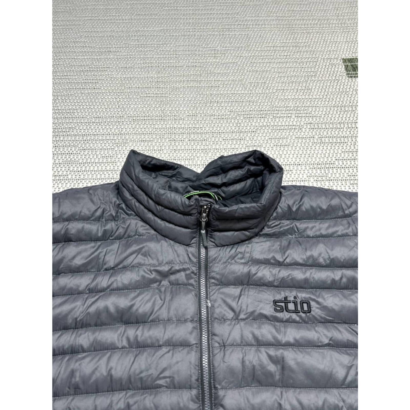 Vintage Stio Pinion Down Sweater Jacket Mens XXL Black Nylon Abrasion Resistant Full Zip Size US XXL / EU 58 / 5 - 2 Thumbnail