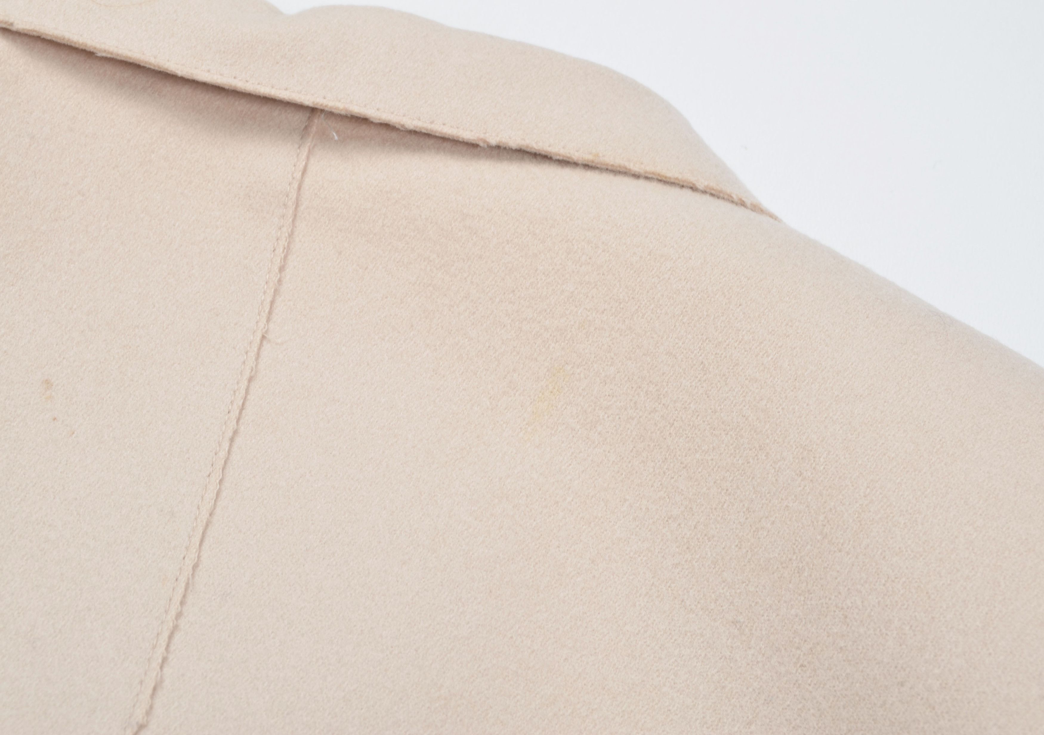 Gucci Gucci Tom Ford Era Raw Edge Belted Cream Tailored Blazer Size S / US 4 / IT 40 - 18 Thumbnail