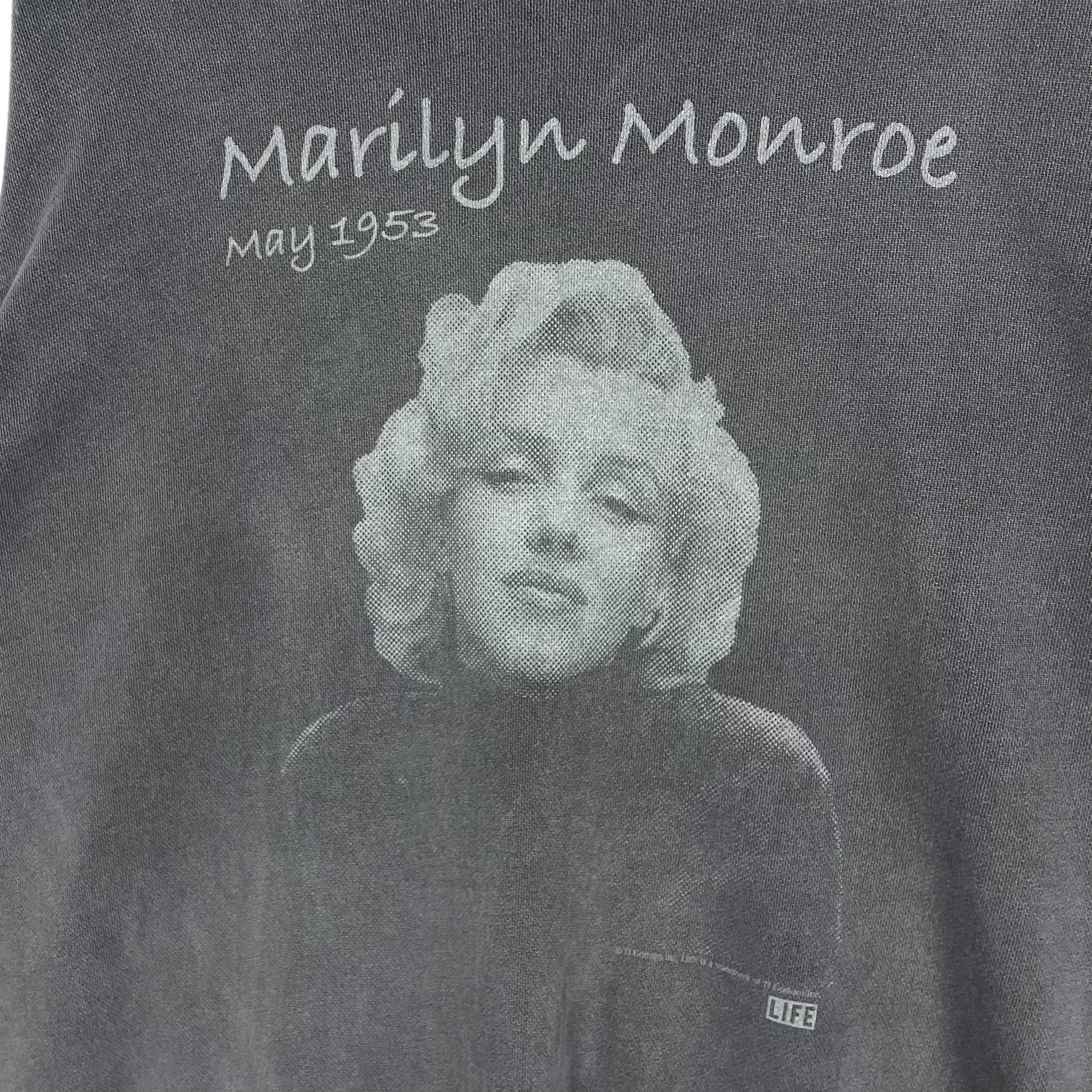Vintage Vintage 90s Marilyn Monroe Crewneck Oversized Sweatshirt Size US XXL / EU 58 / 5 - 6 Thumbnail