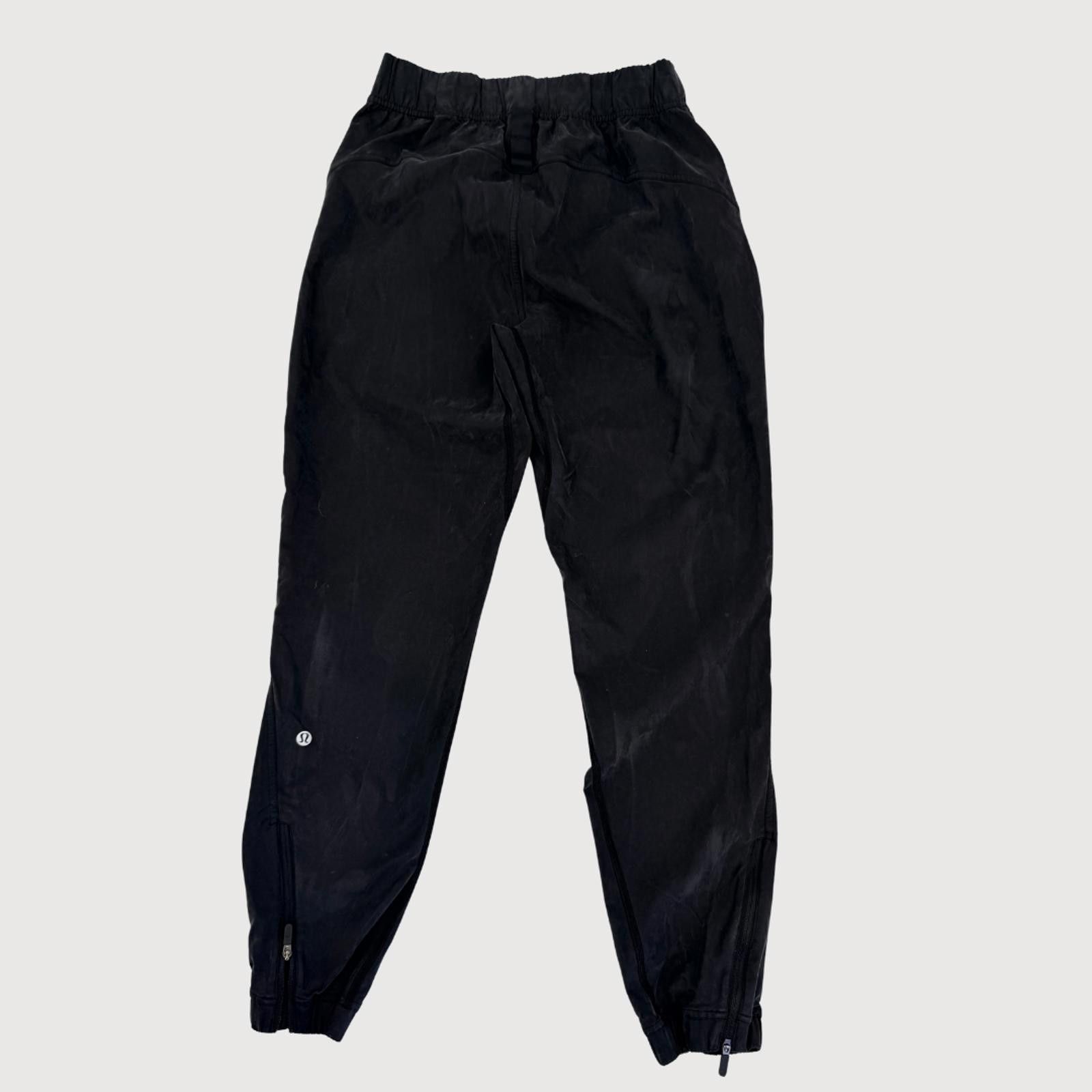 Lululemon Lululemon Lab Cupro Zip Jogger Tapered Black Size 4 Size ONE SIZE - 4 Thumbnail