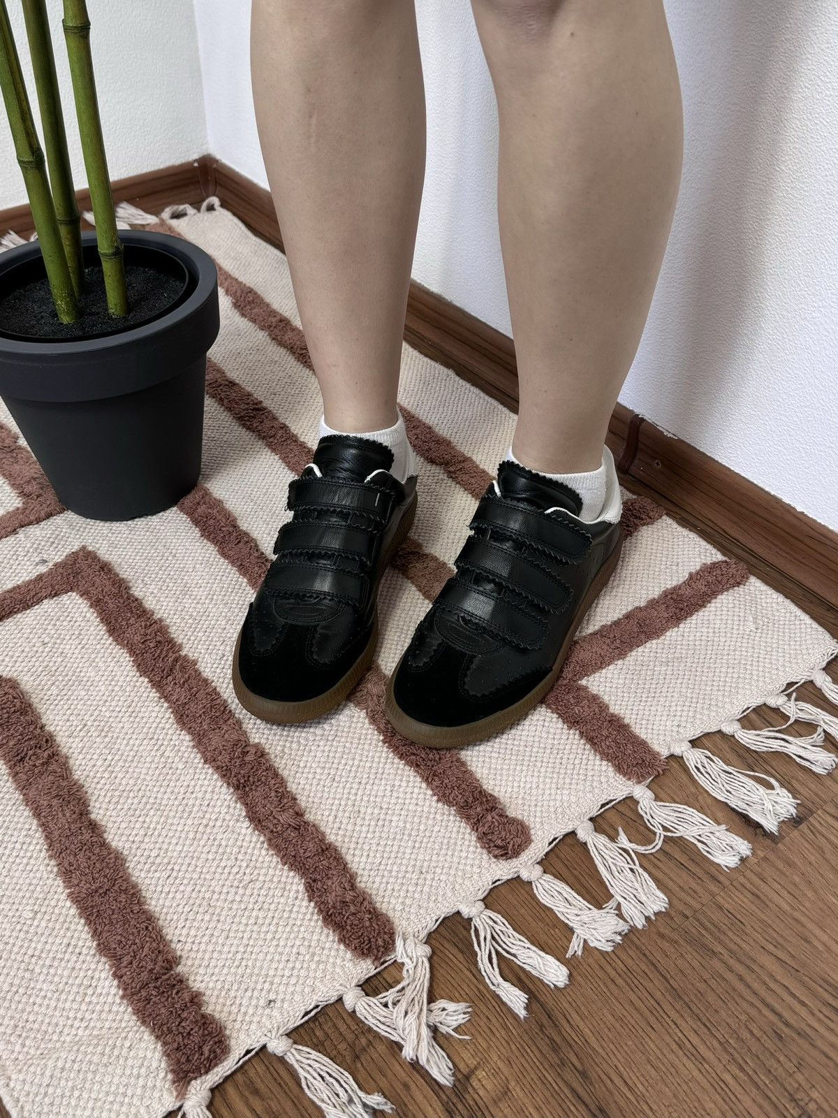 isabel marant velcro sneakers sale