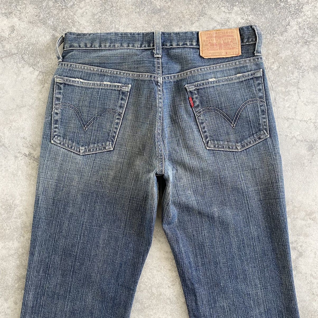 Levi's Vintage 2003 Levis 517 Faded Blue Flared Denim Jeans Size US 30 / EU 46 - 19 Thumbnail