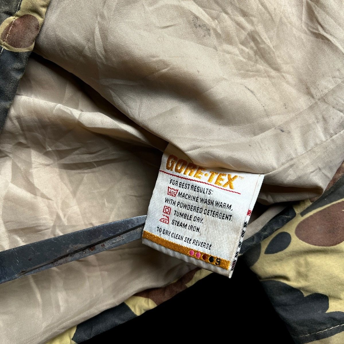Goretex Vintage 80s 10X Duck Camo Gore-Tex Hunting Shooting Jacket Size US L / EU 52-54 / 3 - 8 Thumbnail