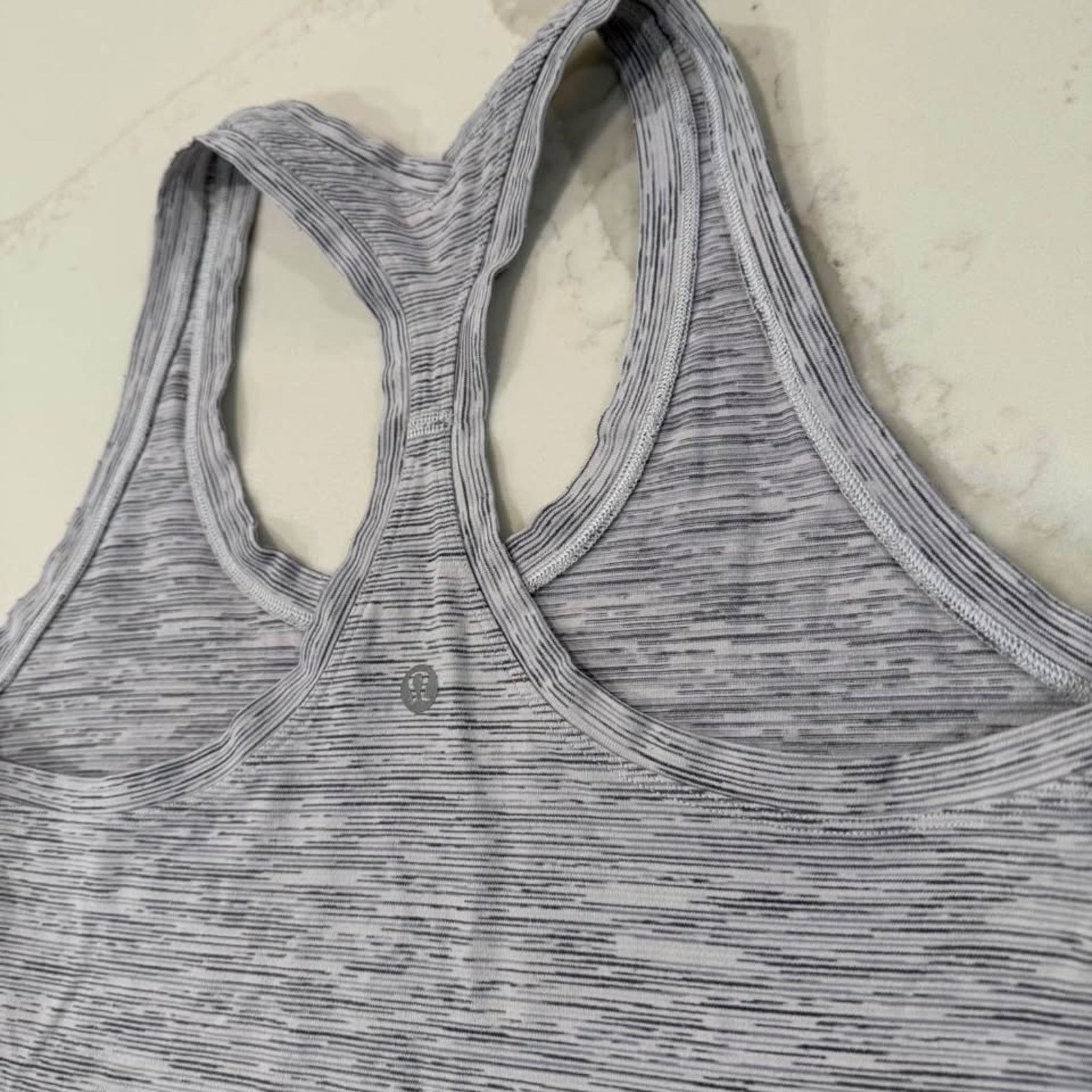 Lululemon Lululemon Cool Racerback II Wee Are From Space Womens 4 Grey Size S / US 4 / IT 40 - 5 Thumbnail