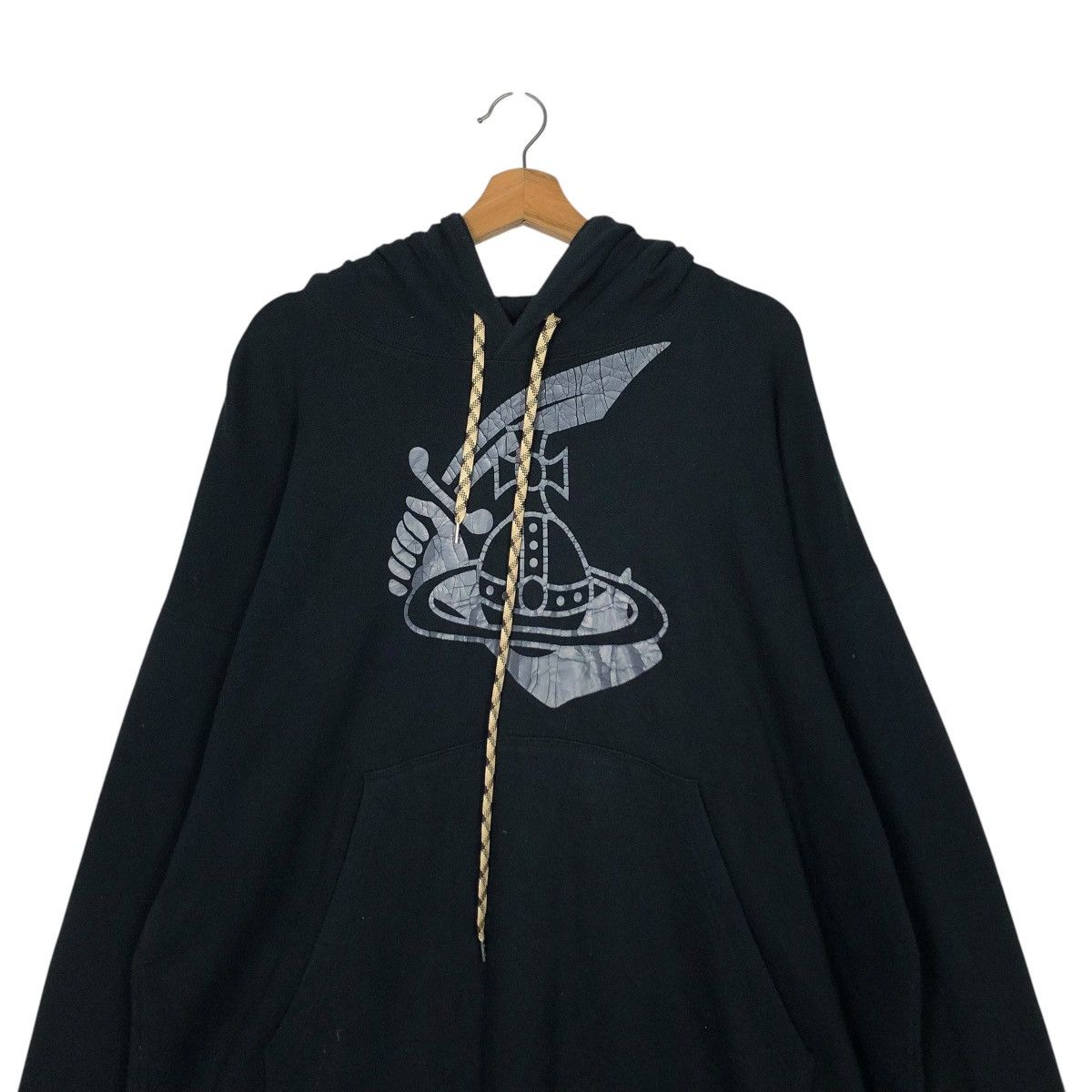 Vivienne Westwood 🔥VINTAGE HOODIE SWEATER VIVIENNE WESTWOOD ANGLOMANIA Size XS / US 0-2 / IT 36-38 - 15 Thumbnail