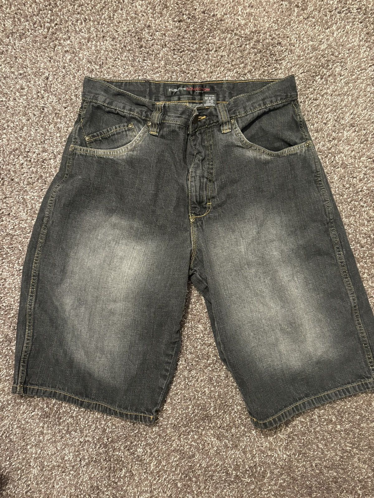 Fubu FUBU Denim Shorts Size US 32 / EU 48 - 1 Thumbnail