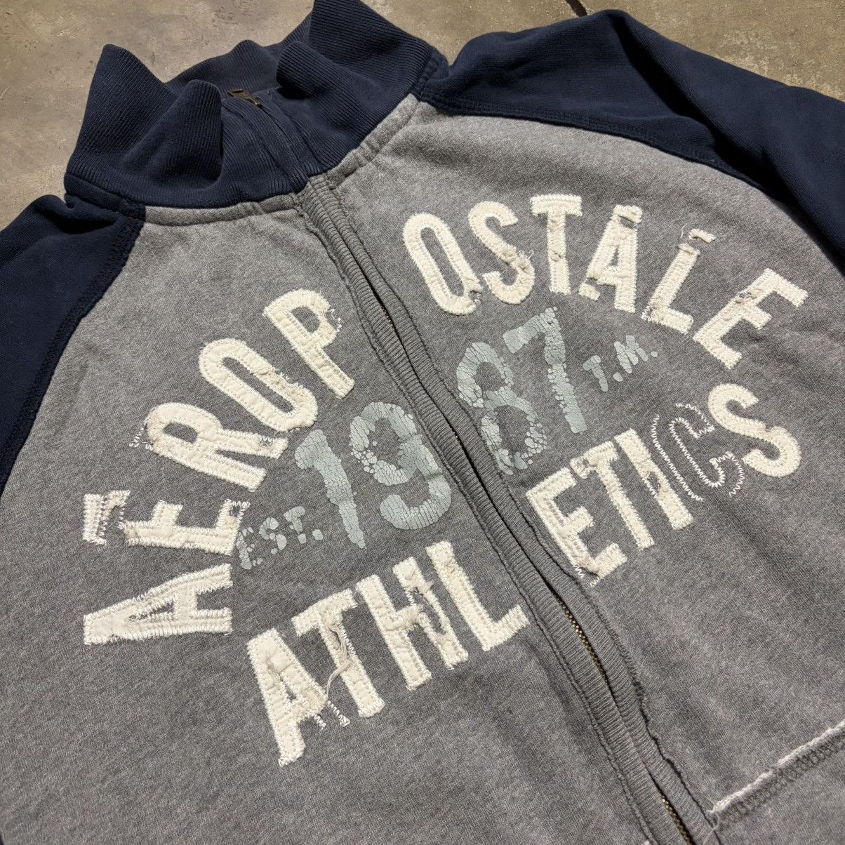 Aeropostale Vintage Aeropostale Track Jacket Zip Up Sweatshirt Athletic Size US M / EU 48-50 / 2 - 5 Thumbnail