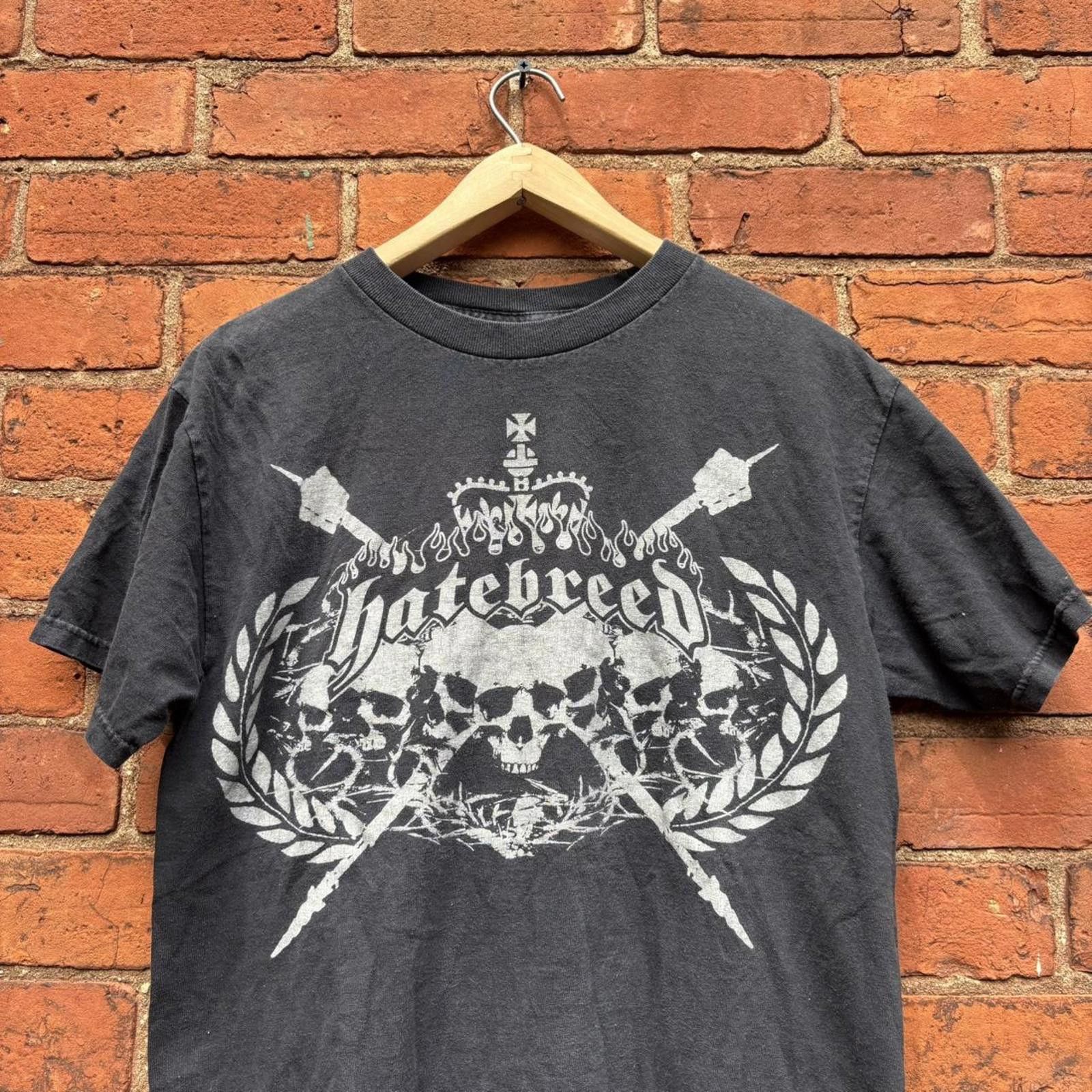 Fruit Of The Loom vintage hatebreed t shirt 00s M Size US M / EU 48-50 / 2 - 3 Thumbnail