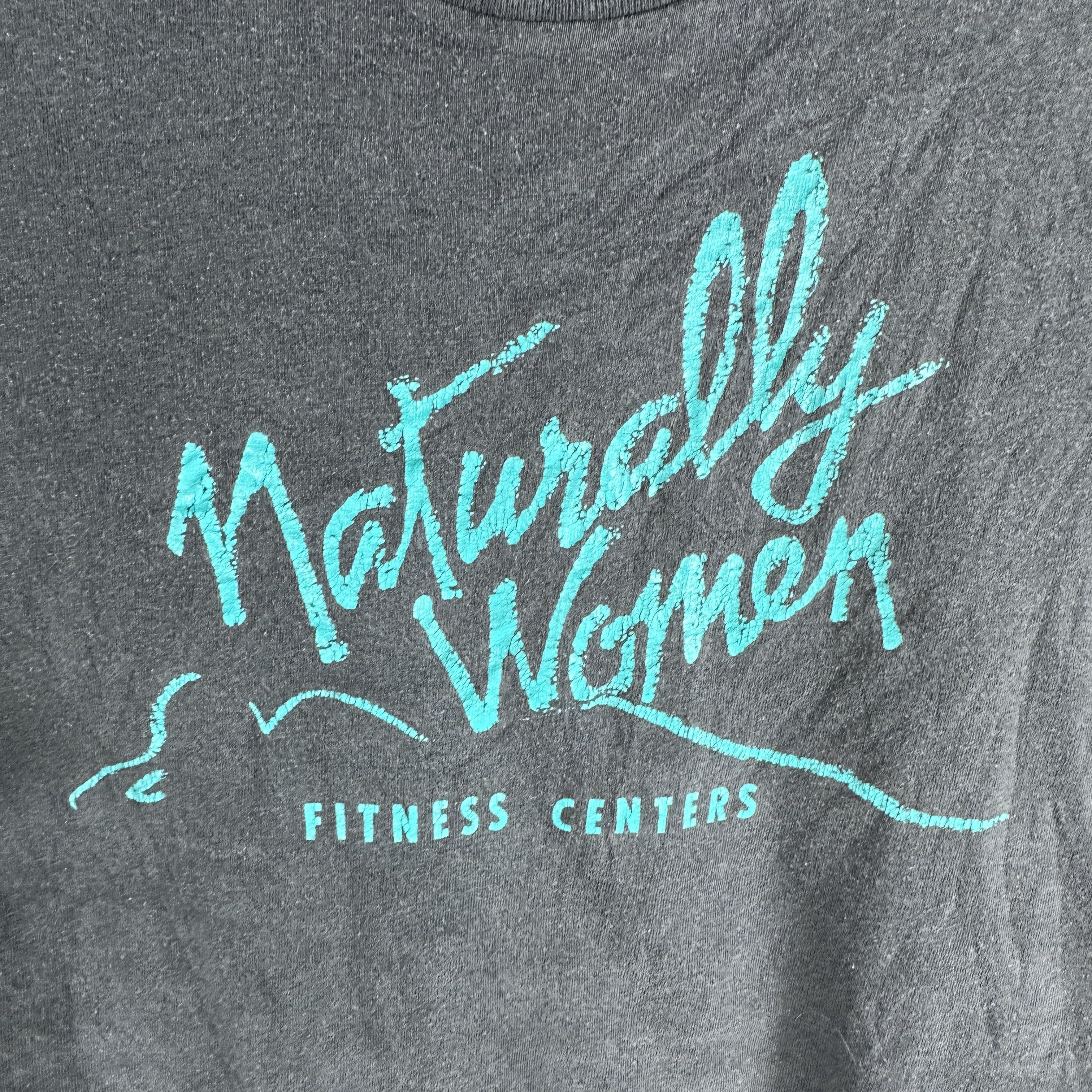 Vintage Vintage 80s Naturally Women Fitness Centers Graphic T-shirt Size US XL / EU 56 / 4 - 2 Thumbnail