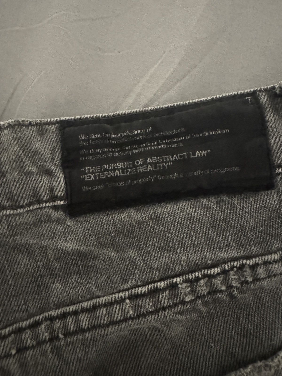 Julius Julius FW2010-2011 goth_ik Distressed Denim Jeans Size US 28 / EU 44 - 10 Thumbnail