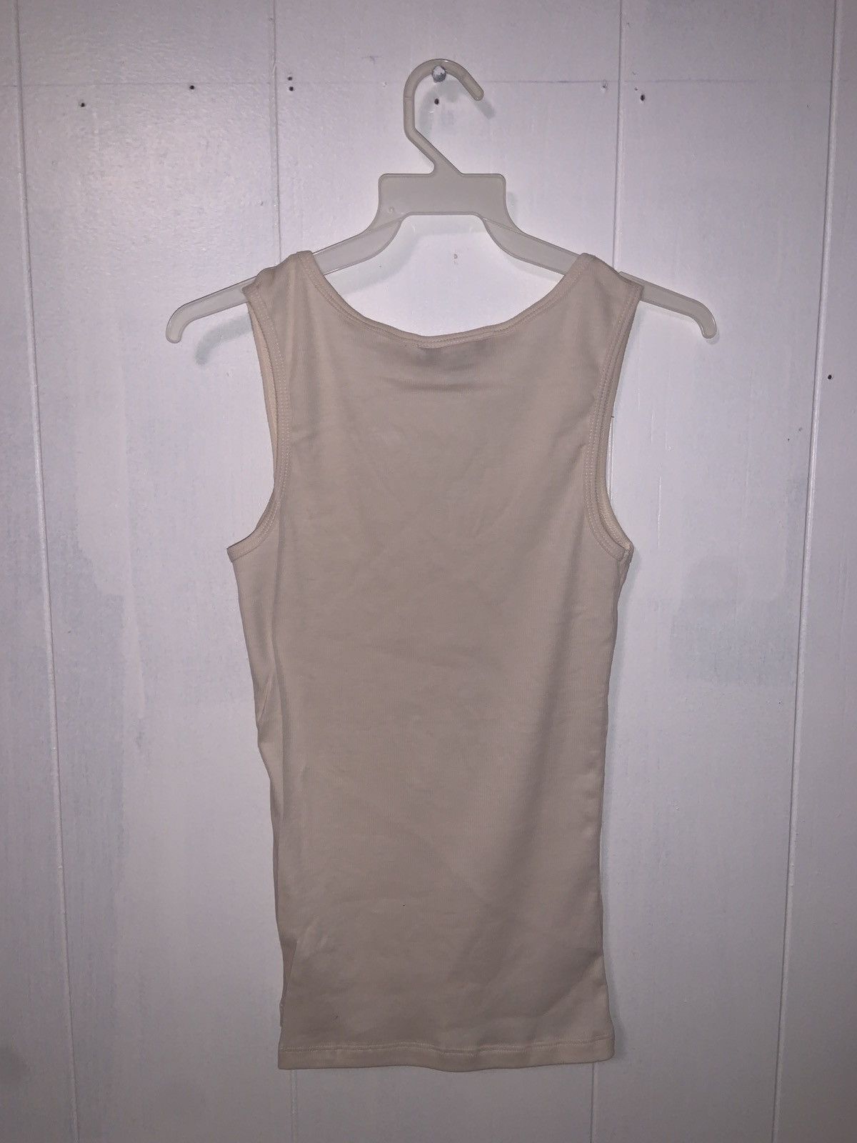 Other Woman’s Cream Color Tank Top - Size Medium - 3 In Stock Size M / US 6-8 / IT 42-44 - 5 Thumbnail