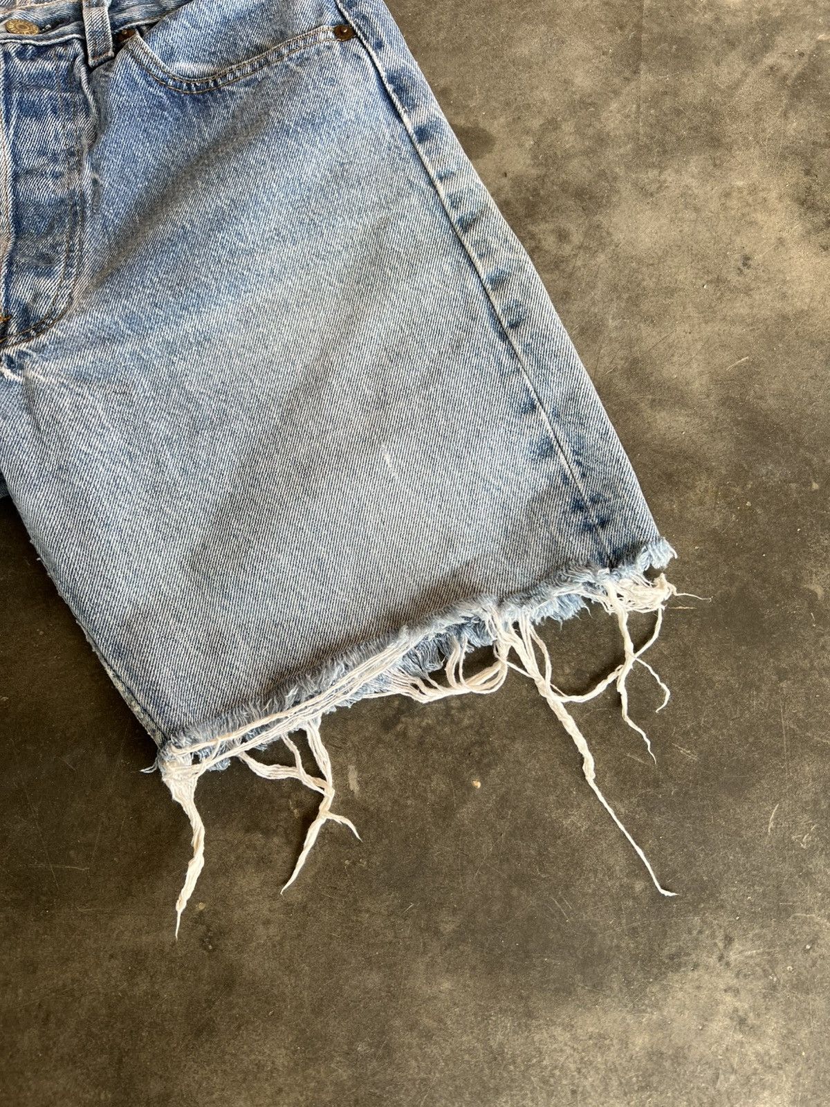 Levi's 💥Vintage 80’s Levis 501 Short Jean Size US 28 / EU 44 - 7 Thumbnail