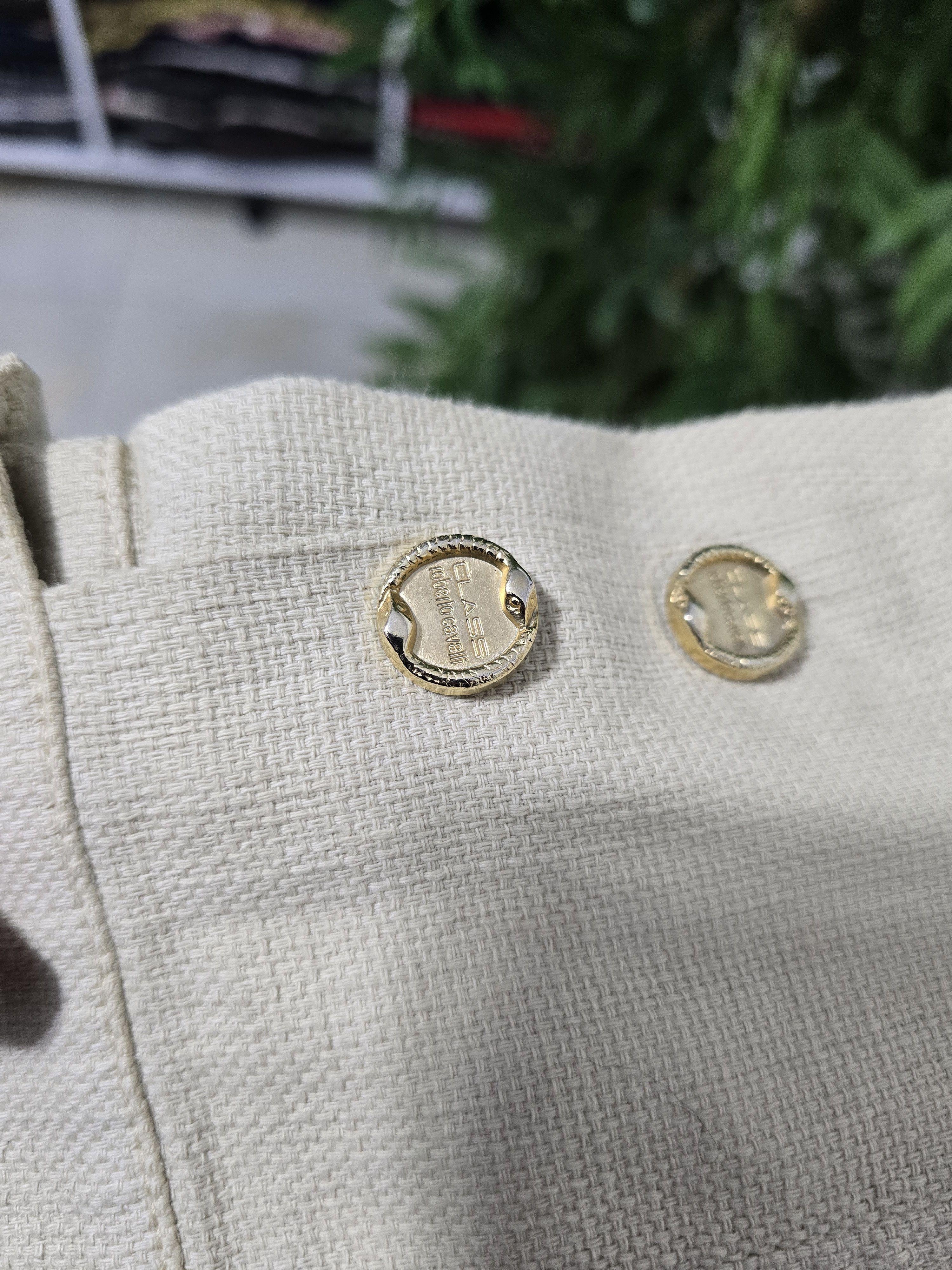 Roberto Cavalli × Vintage ROBERTO CAVALLI 2000 y2k VINTAGE Size 28" / US 6 / IT 42 - 8 Thumbnail