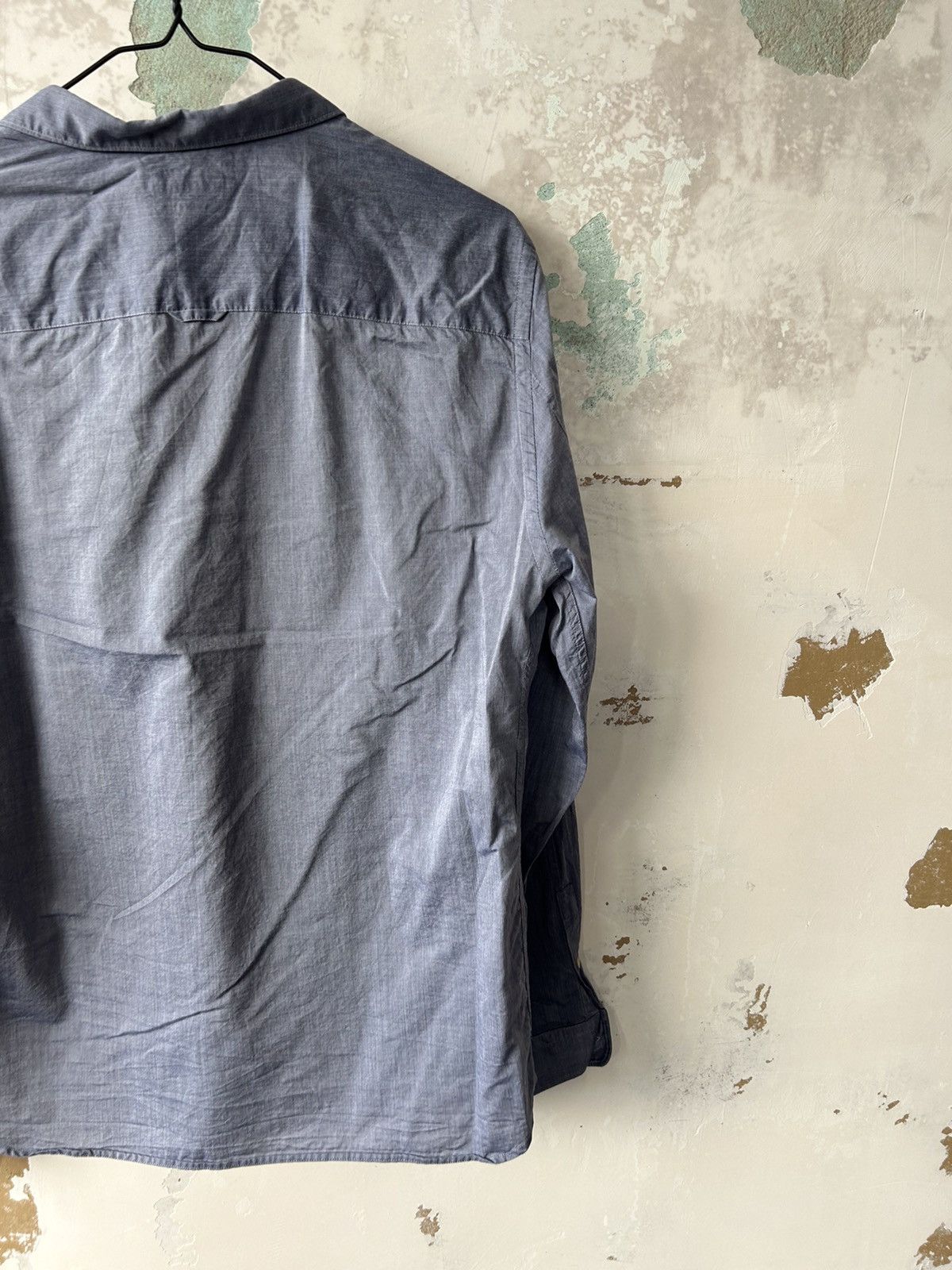 Allsaints × Vintage ALL SAINTS Shirt Long Sleeve Cotton Size US M / EU 48-50 / 2 - 7 Thumbnail