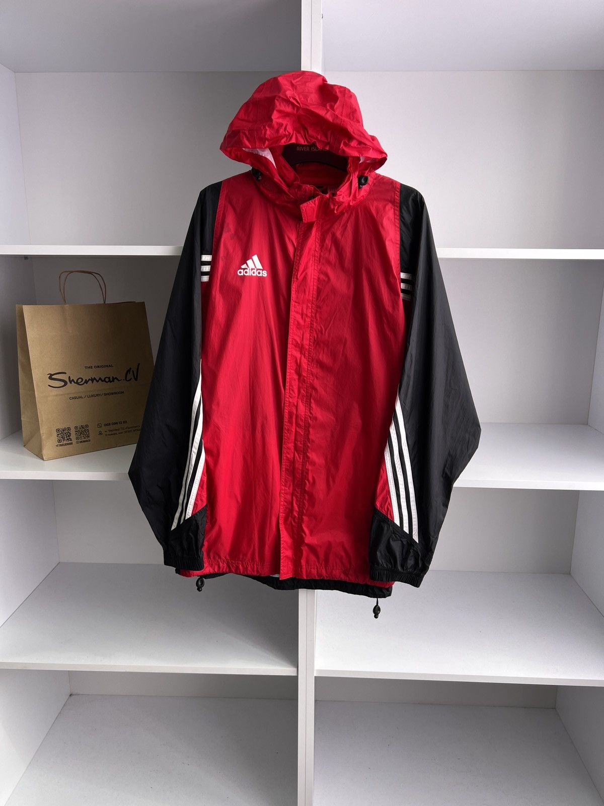 Adidas × Vintage Vintage Adidas Streetwear 90s Style Jacket Size US XL / EU 56 / 4 - 1 Thumbnail