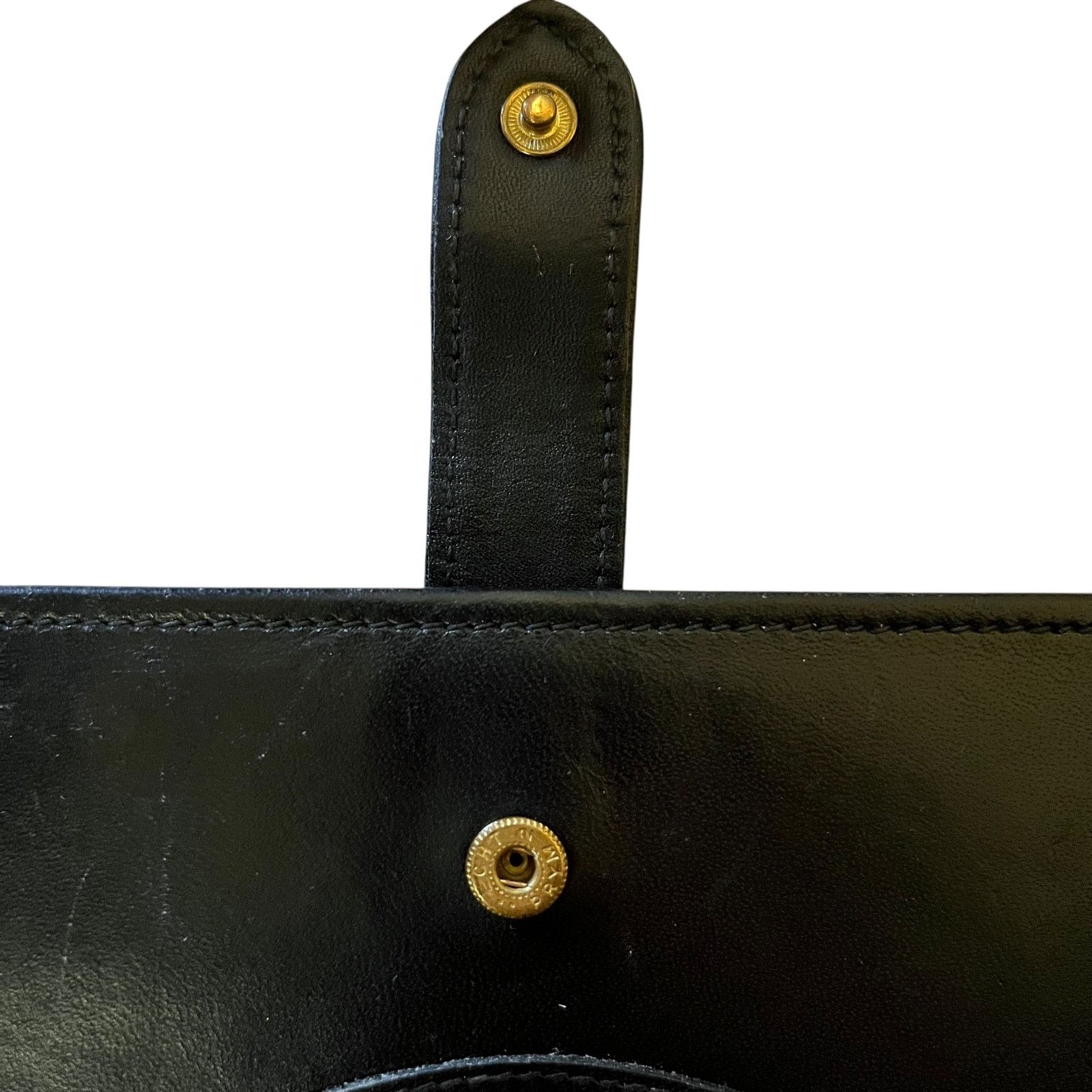 Ghurka × Vintage Vintage Ghurka Marley Hodgson Black Leather Checkbook Wallet Size ONE SIZE - 7 Thumbnail
