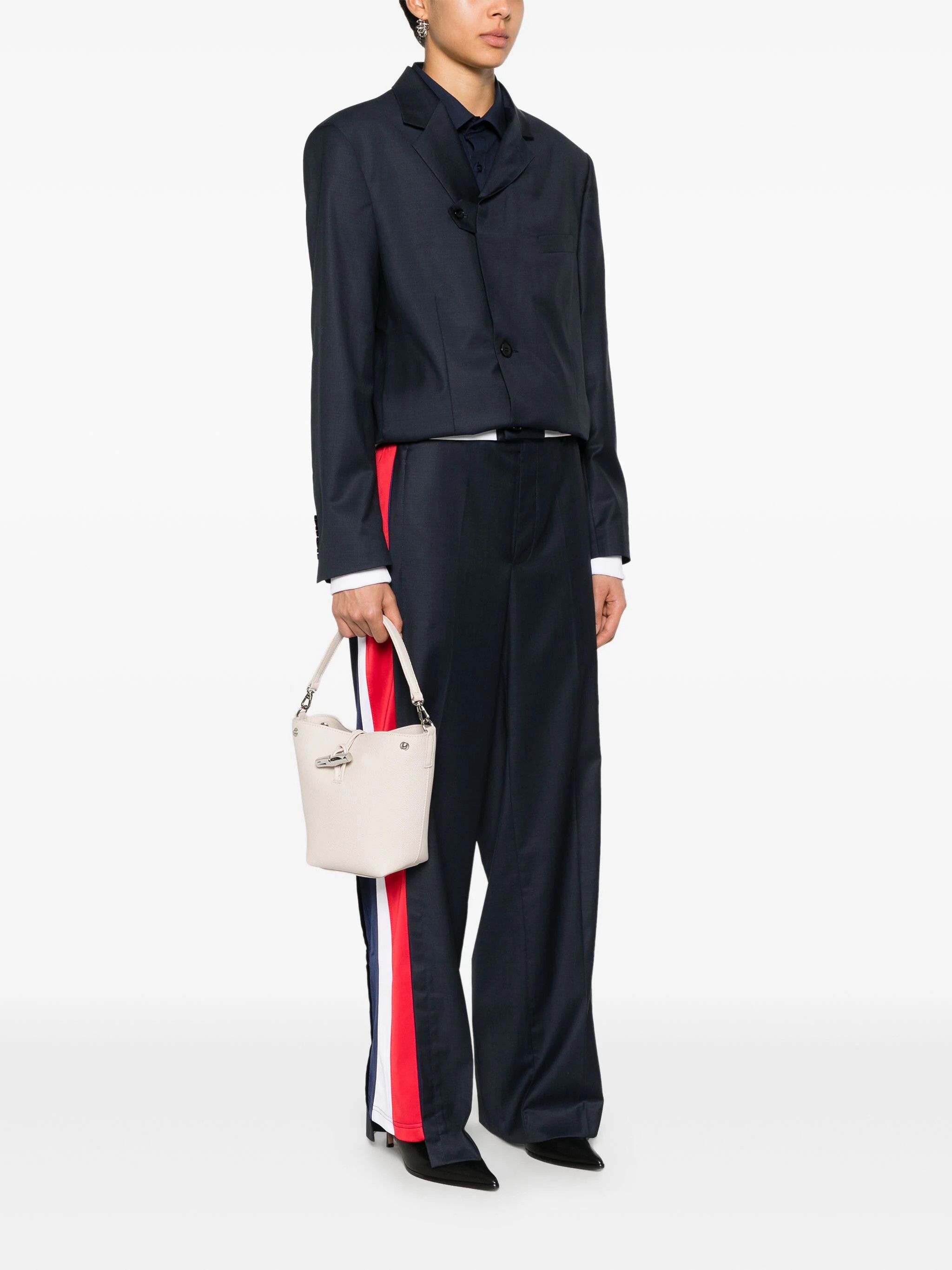 Longchamp o1s22i1n1024 Size: OS / Xs Le Roseau Bucket Bag in Neutro Size ONE SIZE - 2 Thumbnail