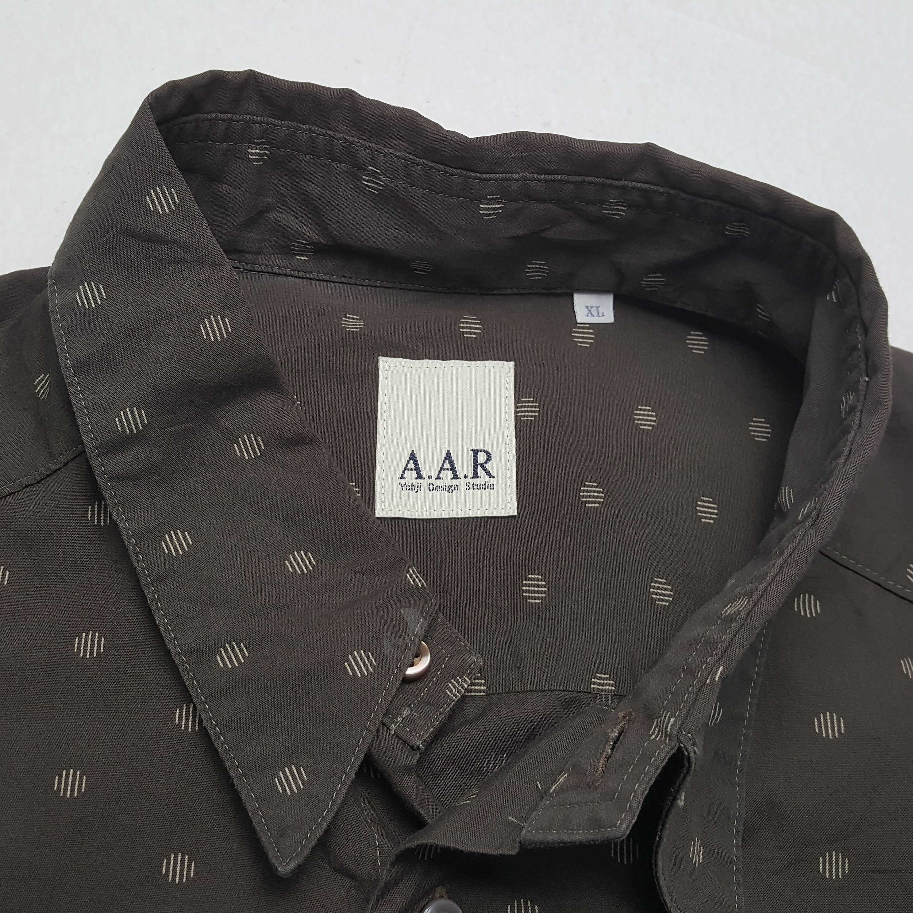 Japanese Brand × Vintage × Yohji Yamamoto Vintage A.A.R by YOHJI YAMAMOTO Japanese Designer Shirts Size US L / EU 52-54 / 3 - 8 Thumbnail