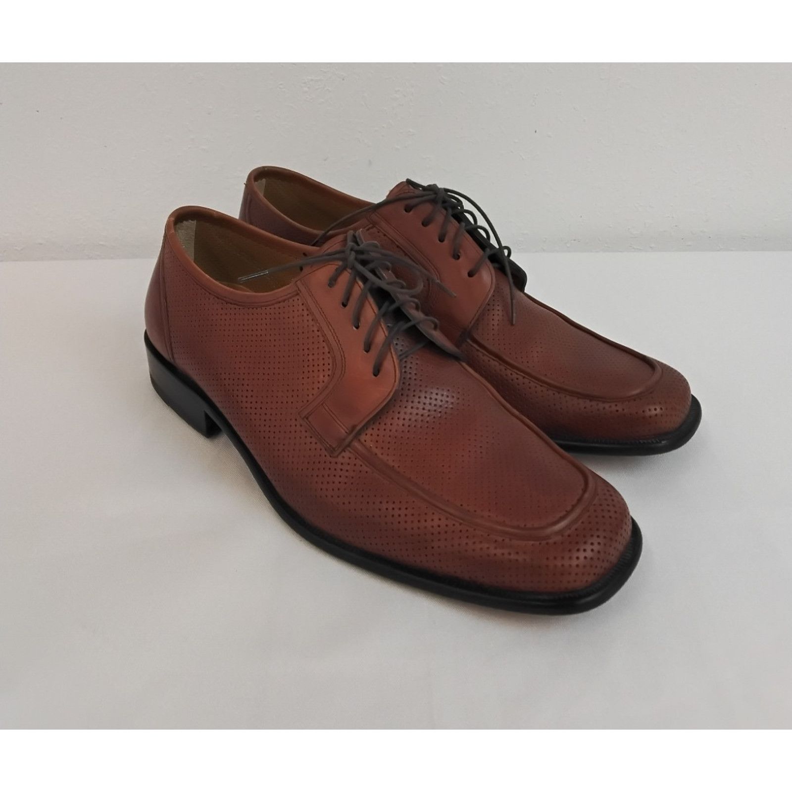 E.T. Wright E.T. Wright Masters Collection Shoes Men's 9 Brown Leather Size US 9 / EU 42 - 2 Thumbnail