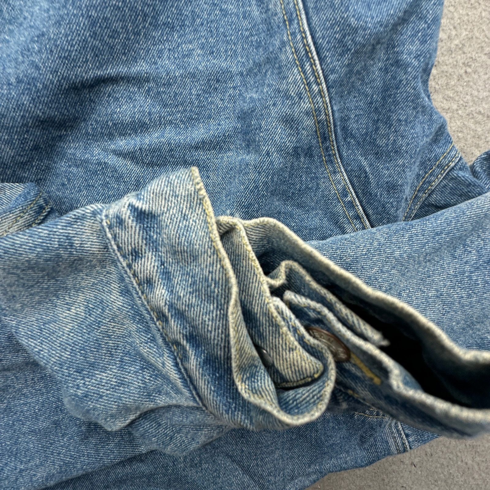 Other VTG Arizona Jean Company Sherpa Lined Denim Jean Jacket S Size US S / EU 44-46 / 1 - 14 Thumbnail