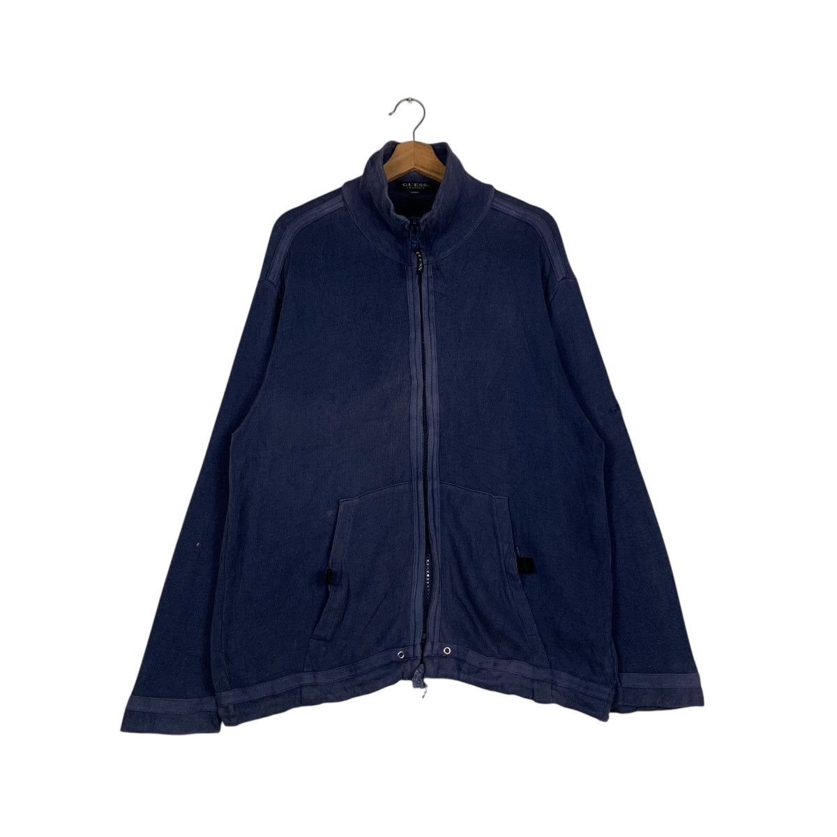 Guess GUESS CLASSIC Blue Sweater Jacket #1521-C68 Size US M / EU 48-50 / 2 - 1 Thumbnail
