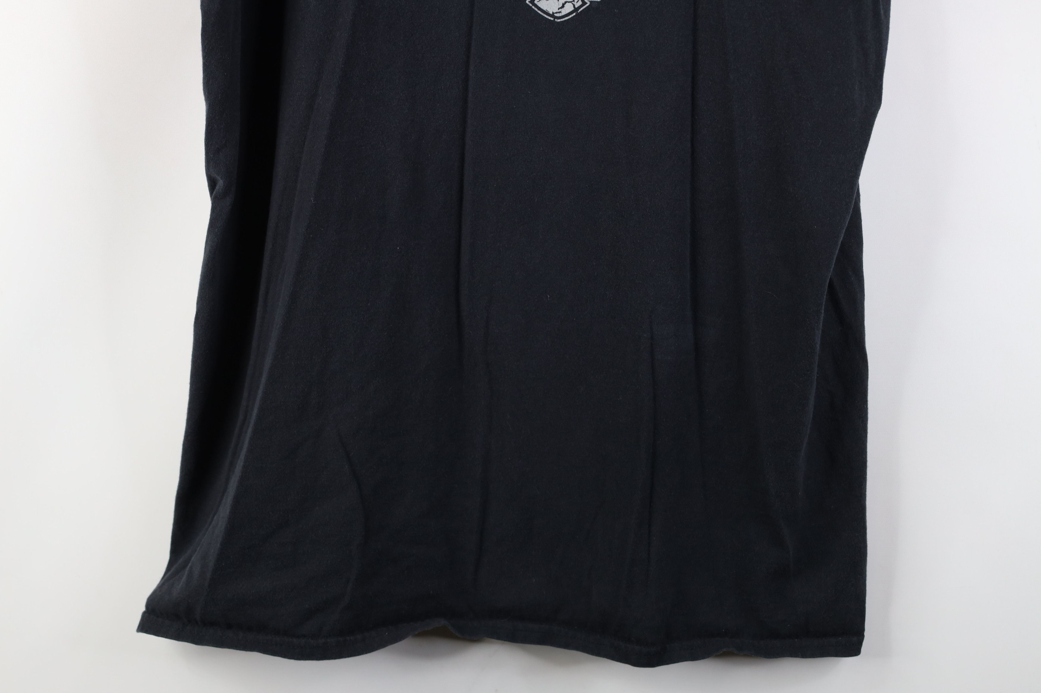 Harley Davidson Vintage Y2K Harley Davidson Spell Old English T-Shirt Black Size US L / EU 52-54 / 3 - 3 Thumbnail