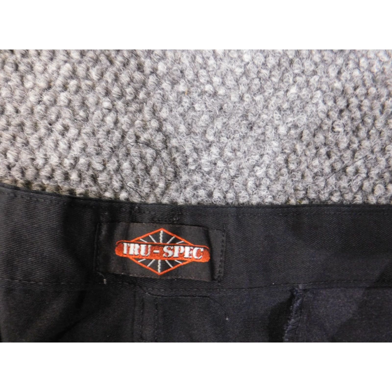 Vintage Tru-Spec Pants 40x32 Black Cargo Mens Utility Military Armed Forces Regular Straight Inseam 32 Size US 40 / EU 56 - 3 Thumbnail