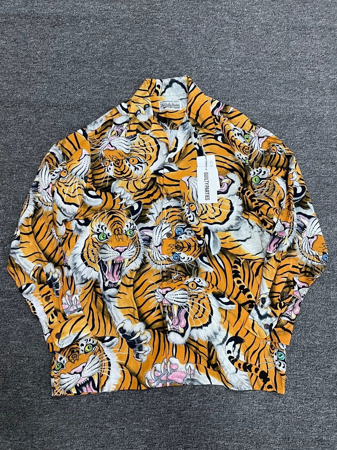 Wacko Maria Wacko Maria Tiger Print Shirt Size US L / EU 52-54 / 3 - 1 Thumbnail