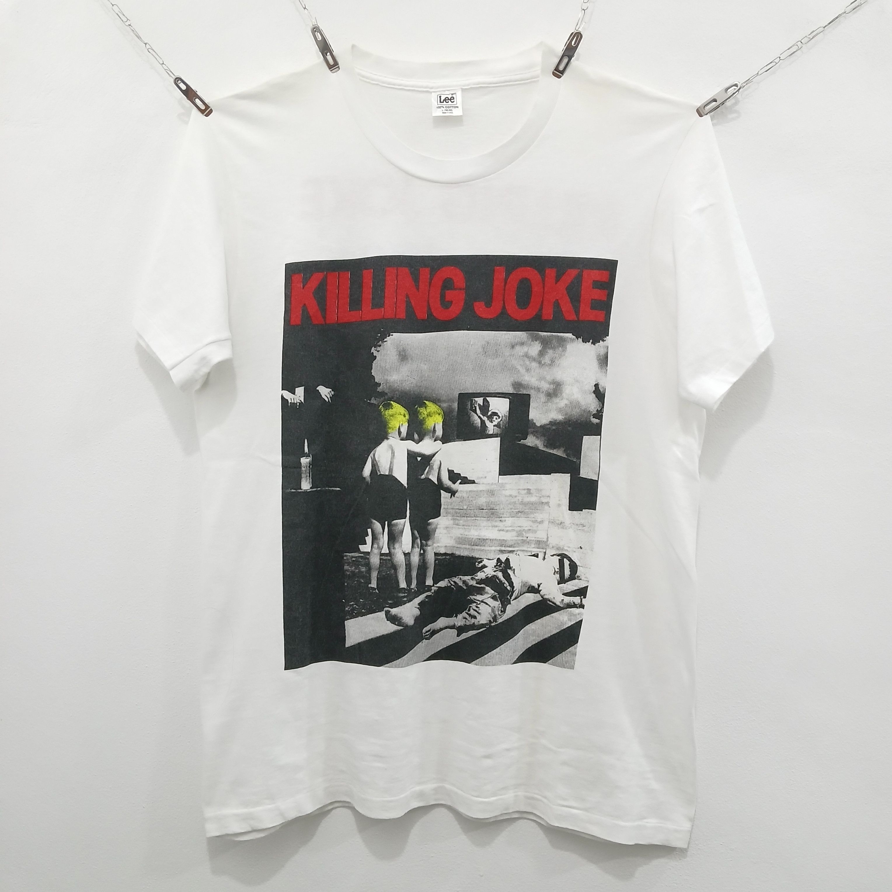 Vintage KILLING JOKE Band Vintage Tee 90's *Rare Size US L / EU 52-54 / 3 - 1 Thumbnail